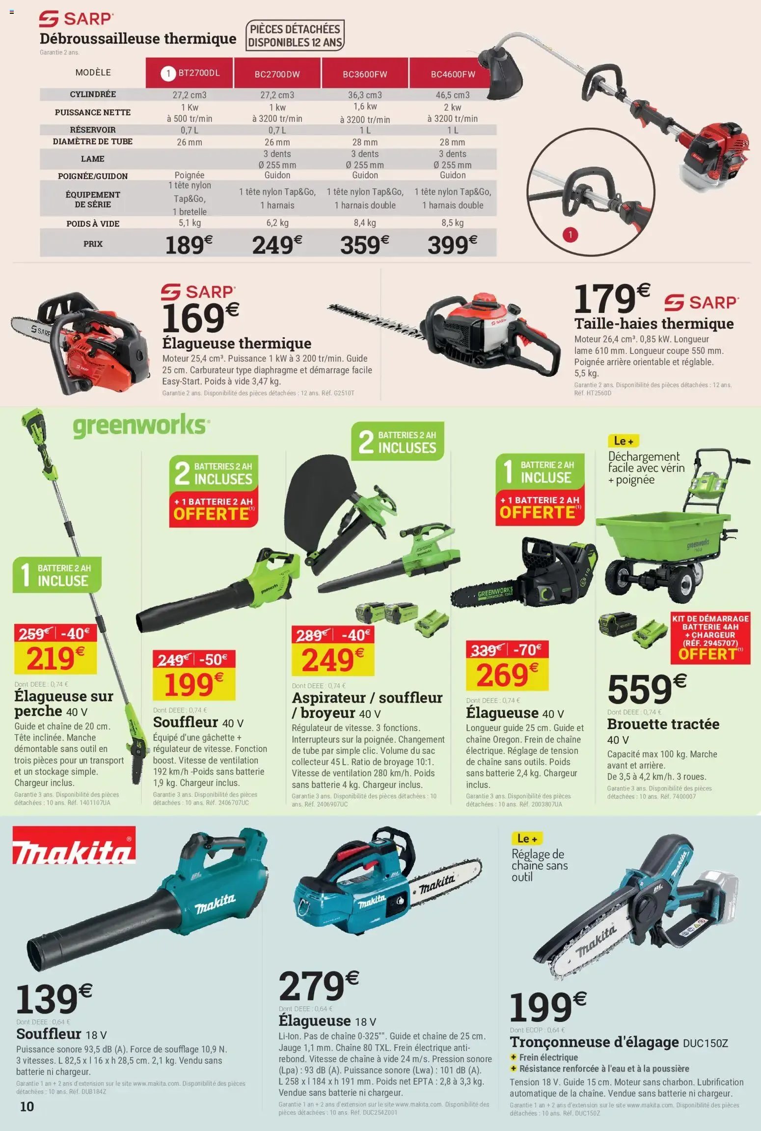 Espace Emeraude catalogue à partir du 23/09/2026 - promo en ligne du 23 septembre au 24 octobre 2026 - Catalogue page 10