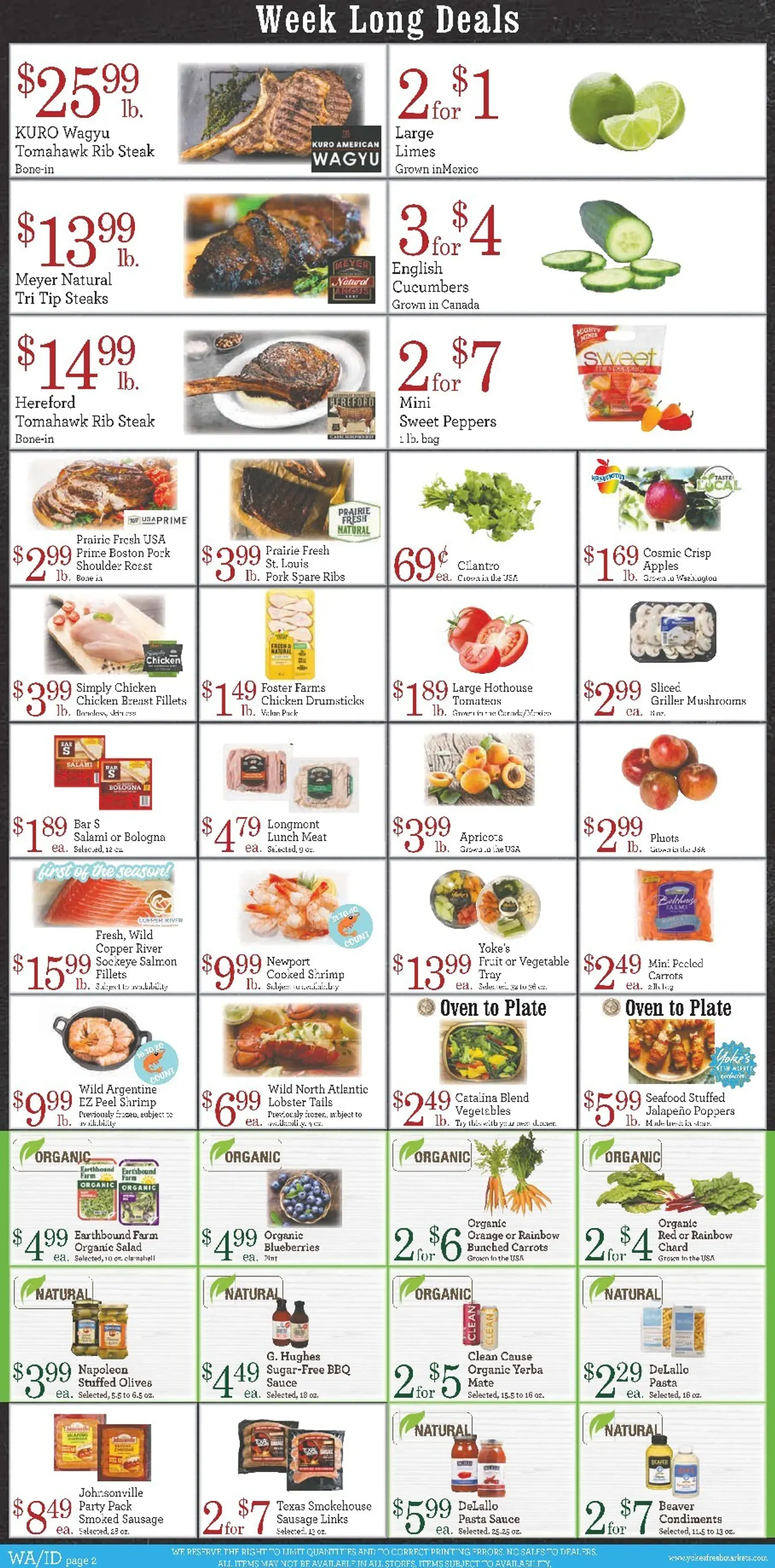 Weekly ad Current Yoke's leaflet valid from Wednesday 06/17/2026 to Tuesday 06/23/2026 from June 17 to June 23 2026 - Page 2