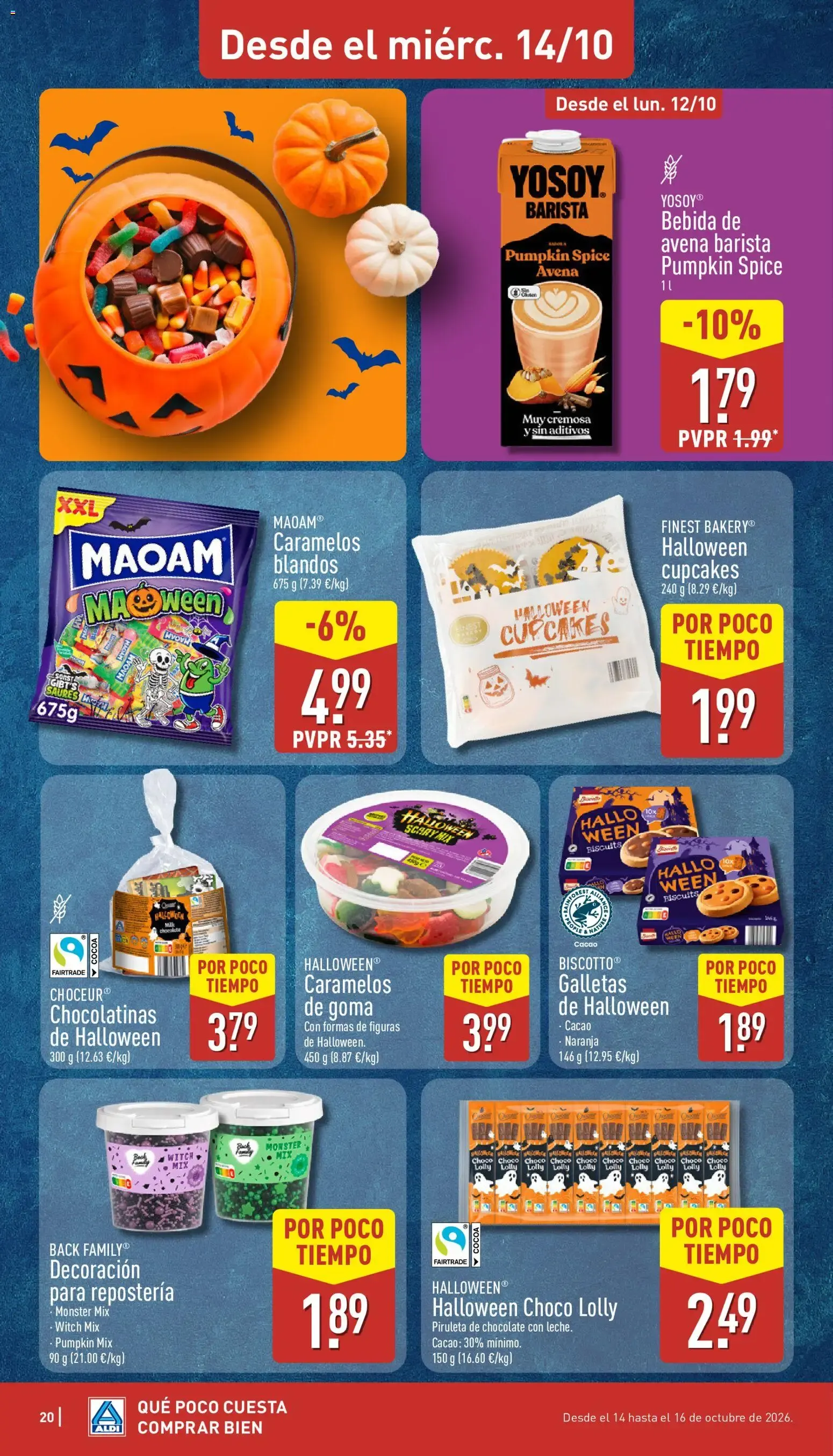 Catálogo de Máxima frescura. Mínimo precio. Es de ALDI. 12 de octubre al 18 de octubre 2026 - Página 20