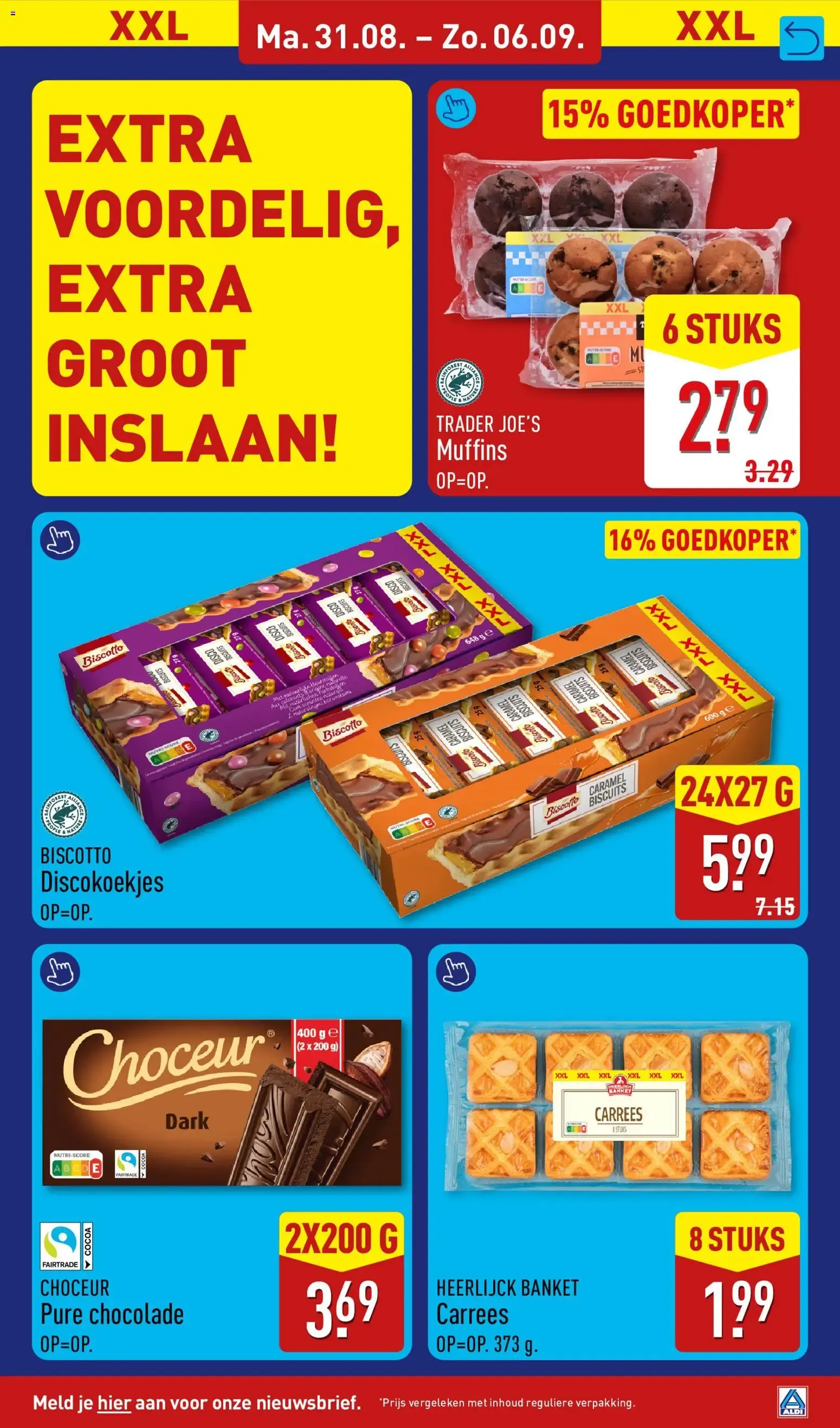 Aldi Fans van Voordeel van 31 augustus tot 6 september 2026 - Folder pagina 33