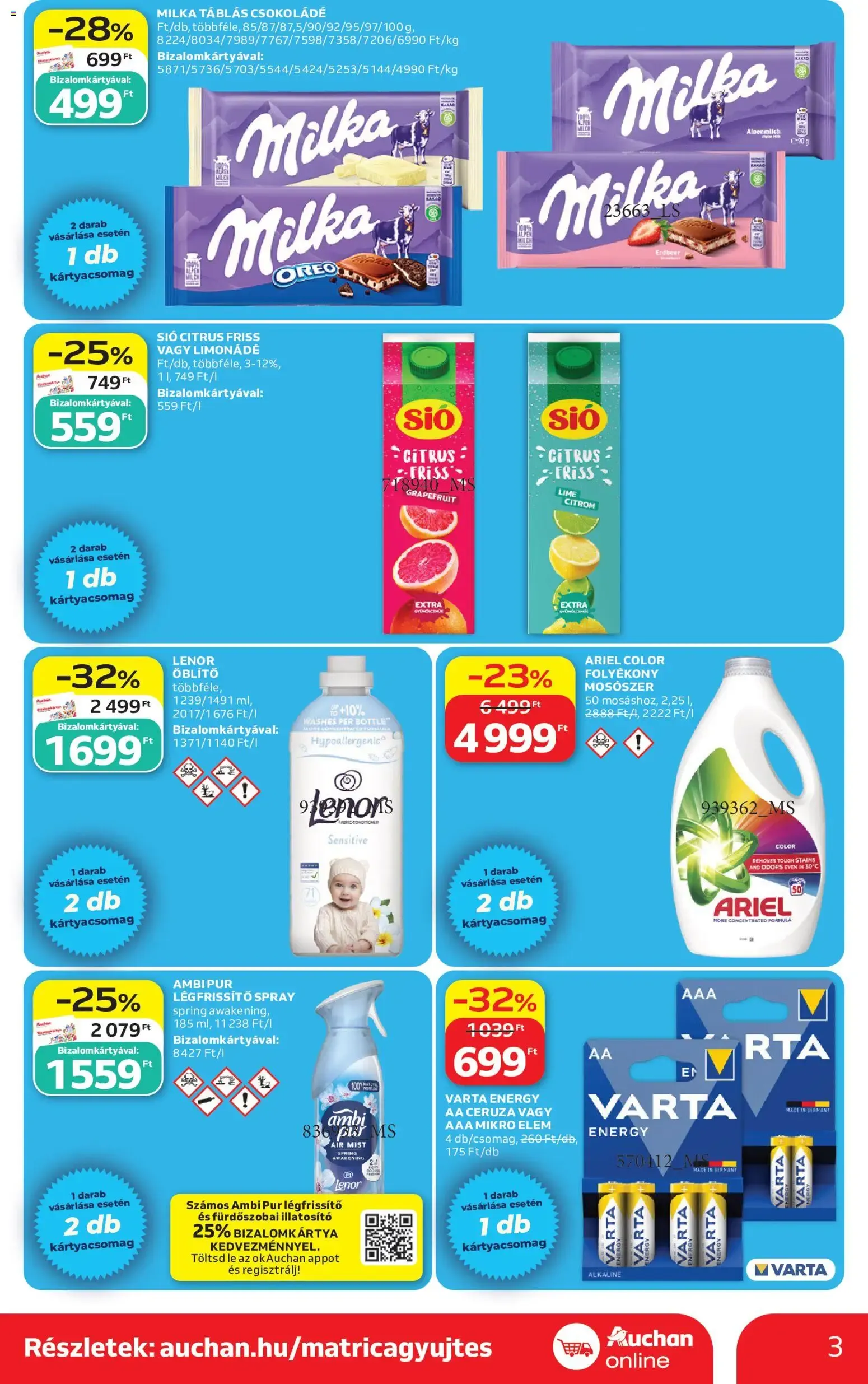 Katalógus Auchan Szupermarket akciós újság - 2026.07.02. -tól/töl > akció, lapozható szórólap 🛍️ július 2.-tól július 8.-ig 2026. - Oldal 3