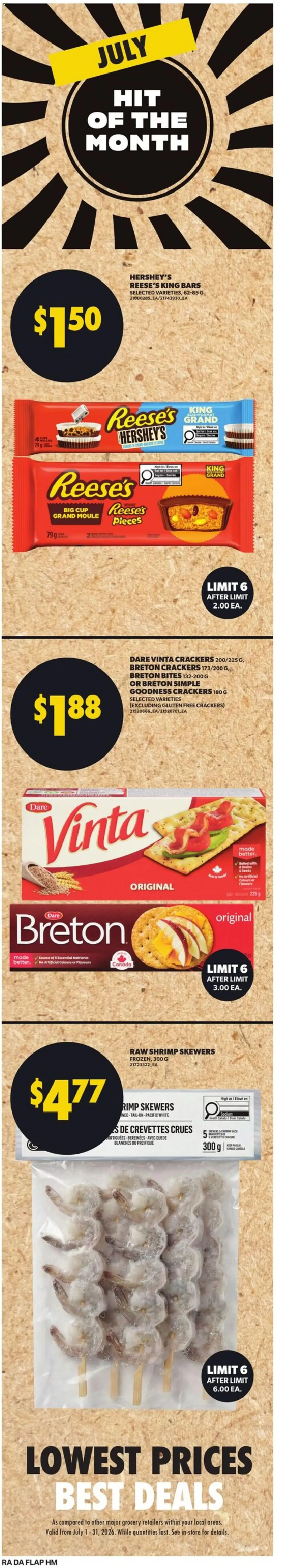 Atlantic Superstore weekly flyer / circulaire from Jul 9, 2026 > weekly specials & deals from July 9 to July 15 2026 - flyer page 6