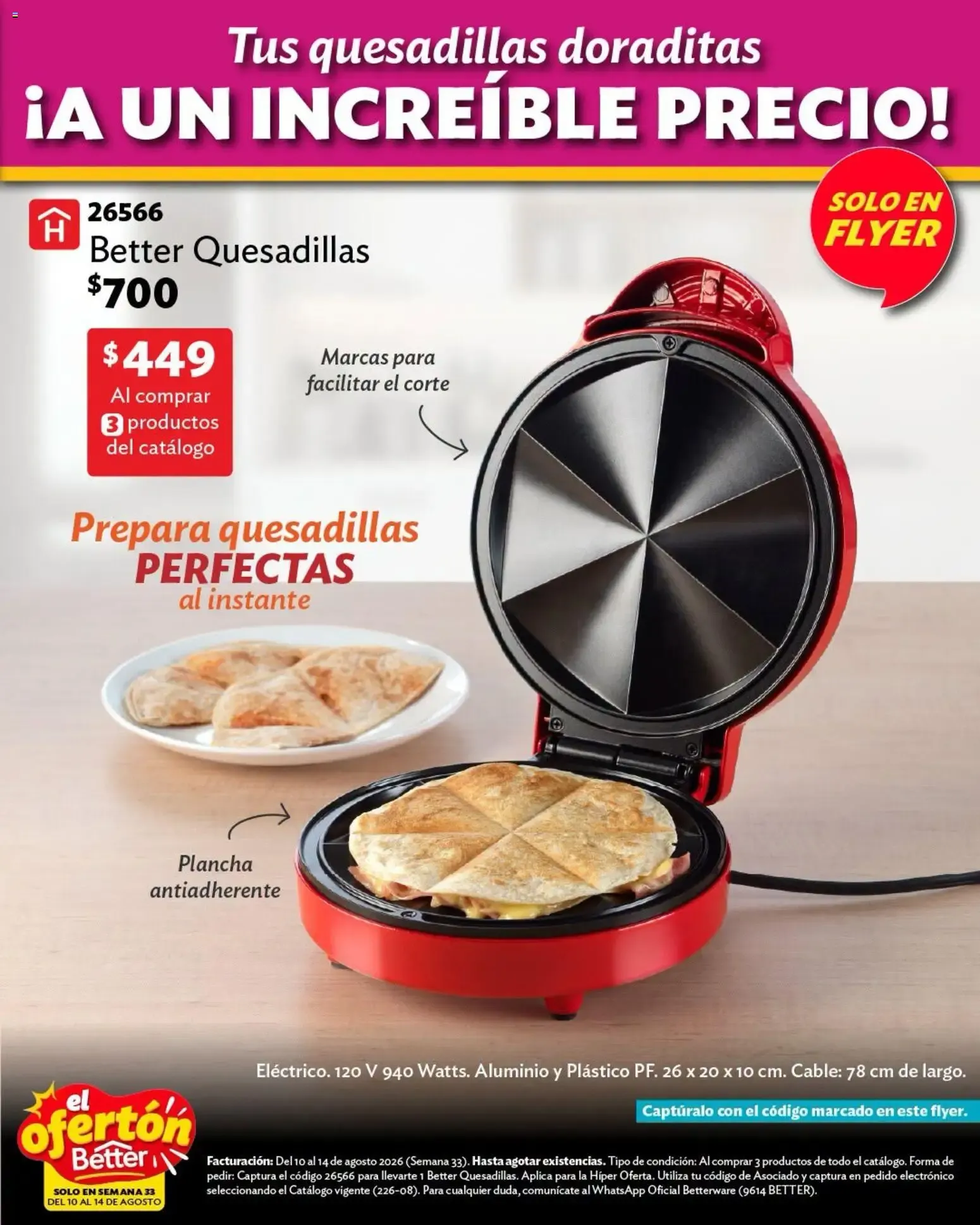 Catálogo de El Ofertón Betterware de Agosto 10 de agosto al 14 de agosto 2026 - Pagina 6