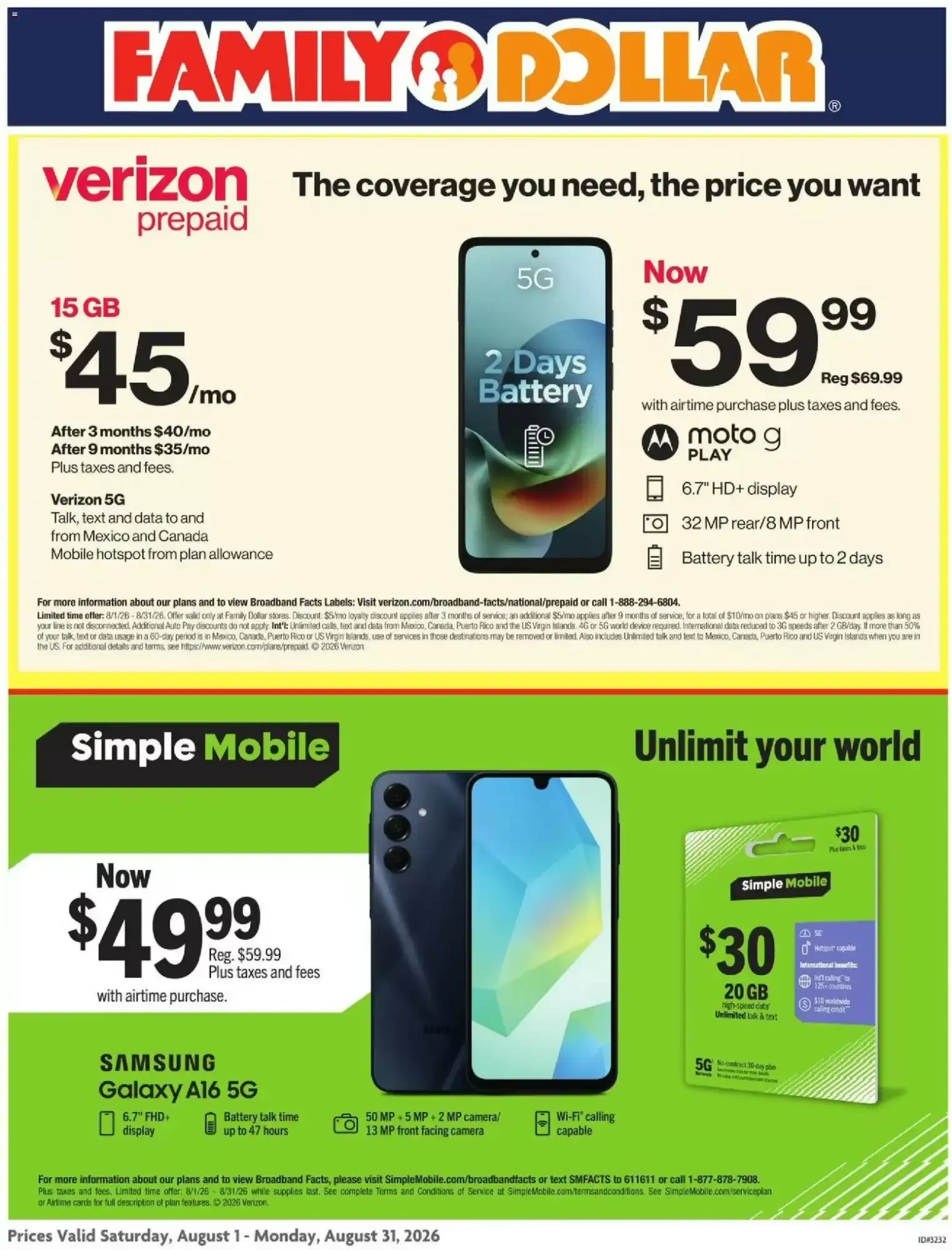 Weekly ad Family Dollar weekly ad from August 1 to August 31 2026 - Page 2
