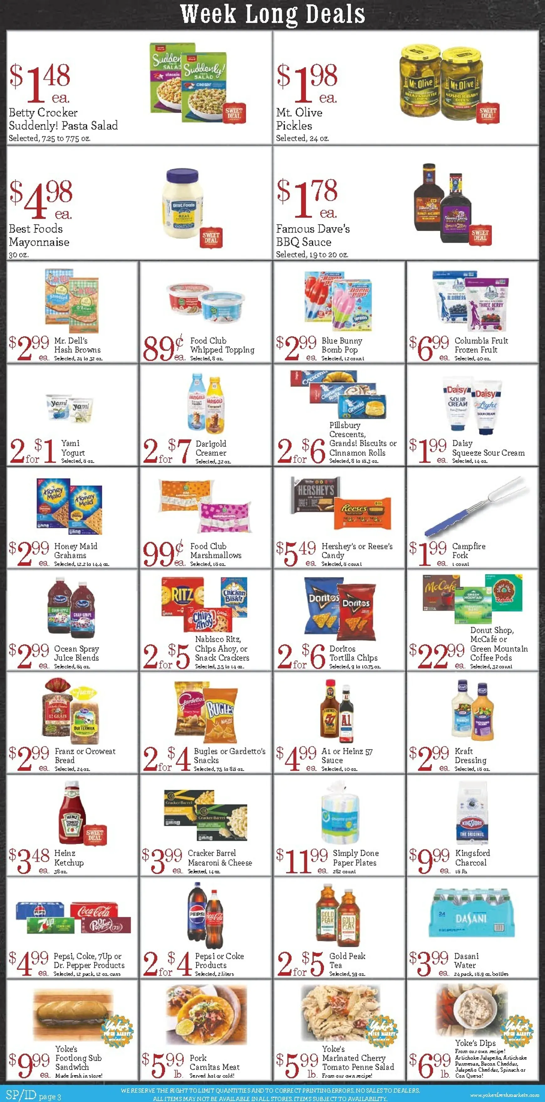 Weekly ad Yoke's Fresh Market - Happy 4th of July 250th Anniversary from July 1 to July 7 2026 - Page 3