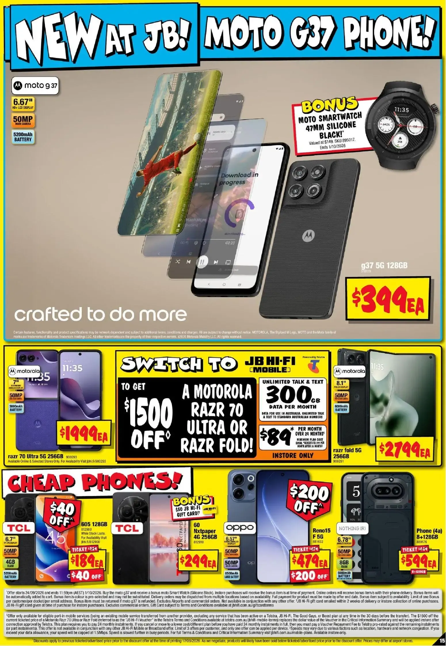 JB HI-FI FOOTY FINALS FRENZY! - Catalogue valid from 24 September to 7 October 2026 - page 15