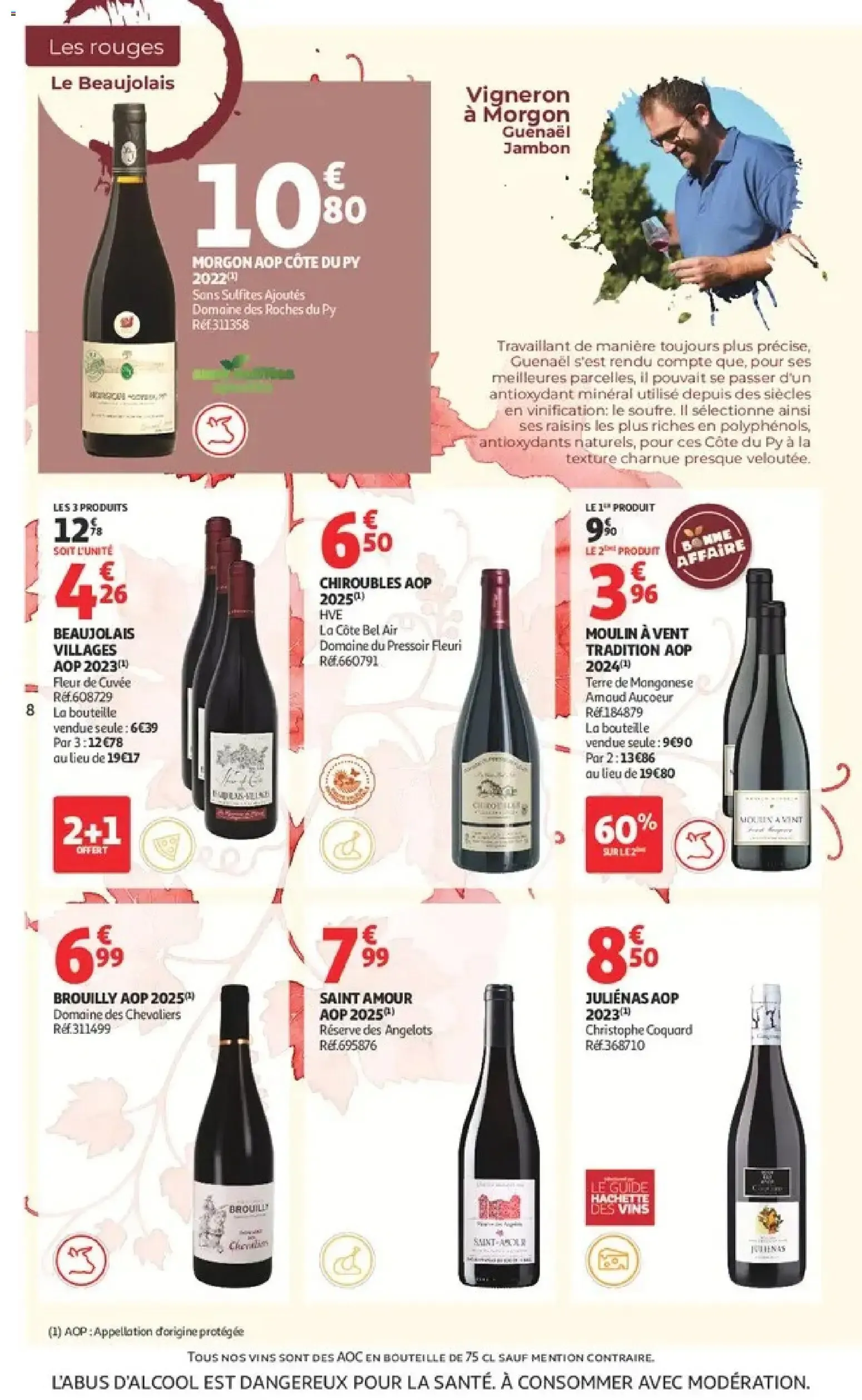 Auchan - Offerts Foire aux vins à partir du 25/09/2026 - promo en ligne du 25 septembre au 11 octobre 2026 - Catalogue page 8
