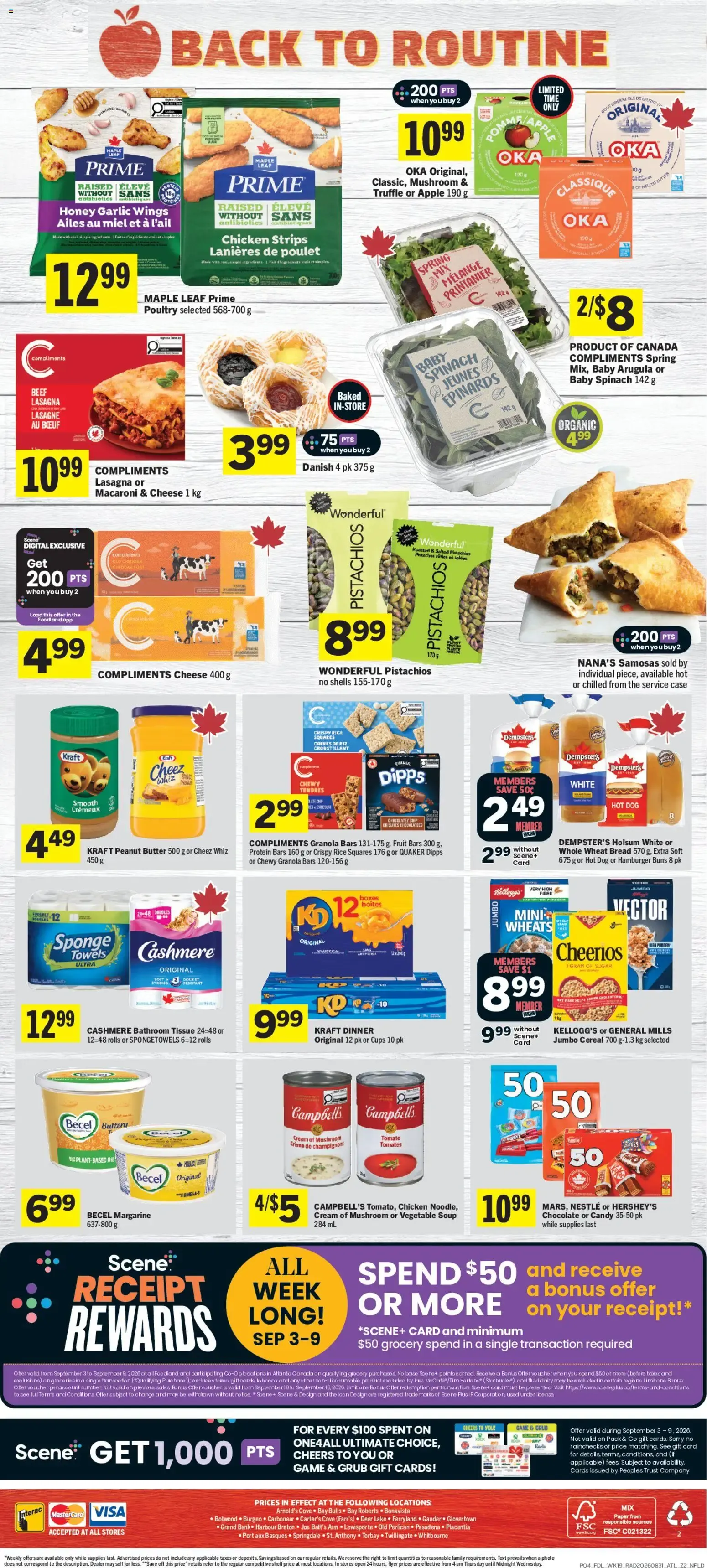 Foodland weekly flyer / circulaire from Sep 3, 2026 > weekly specials & deals from September 3 to September 9 2026 - flyer page 2