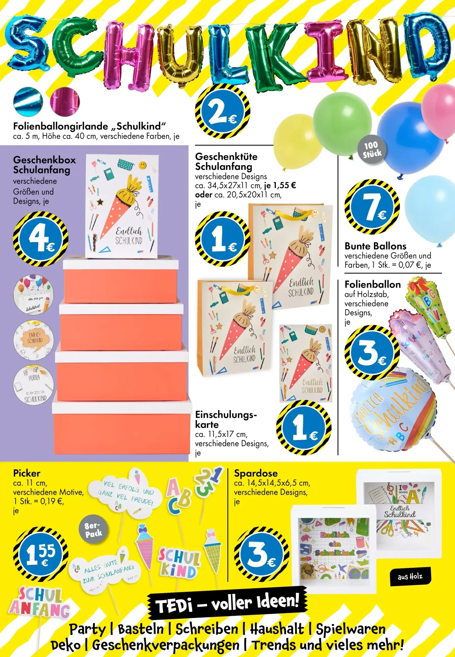 TEDi - Back to school Prospekt – von Freitag 14.08.2026 bis Samstag 22.08.2026 von 14. August bis 22. August 2026 - Prospekt seite 21