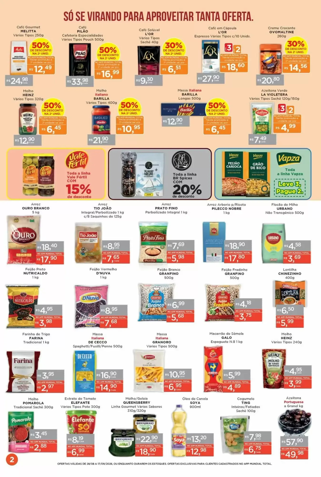 Encarte de Encarte Supermercados Mundial 28 de agosto até 17 de setembro 2026 - Pagina 4