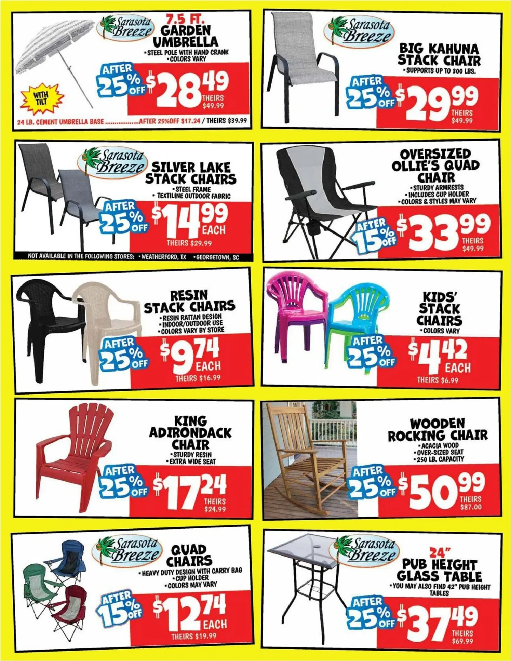 Weekly ad Current Ollie's - Birthday Bargain Bash leaflet valid from Monday 06/29/2026 to Sunday 07/05/2026 from June 29 to July 5 2026 - Page 2