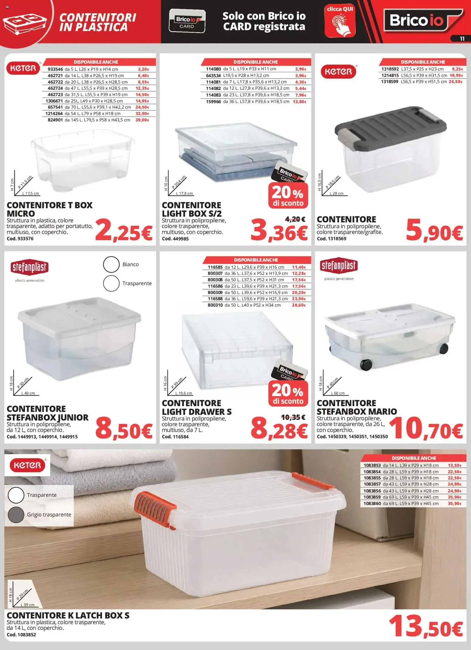 Nuovo Brico io volantino Sistemazione dal 28/09/2026 > offerte anteprima 🛍️ da 28 settembre a 2 novembre di 2026 - Pagina del volantino 11