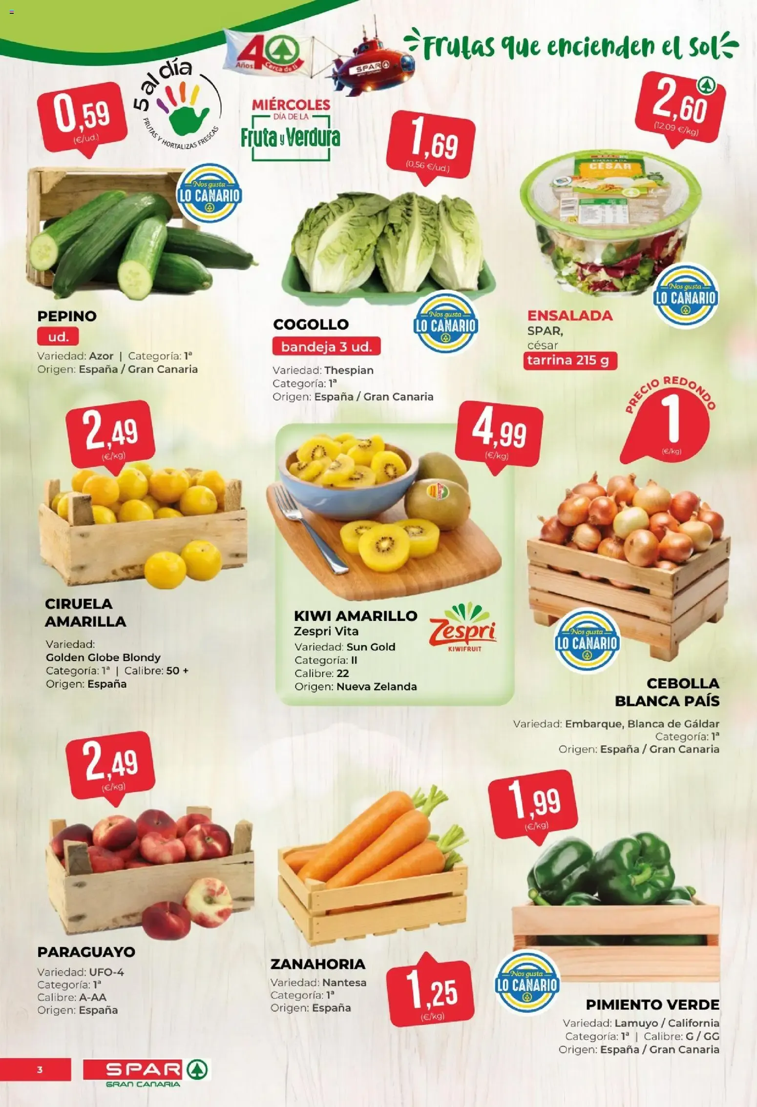 Catálogo de Spar Gran Canaria: Vuelve el Verano Frutal 10 de julio al 23 de julio 2026 - Página 3