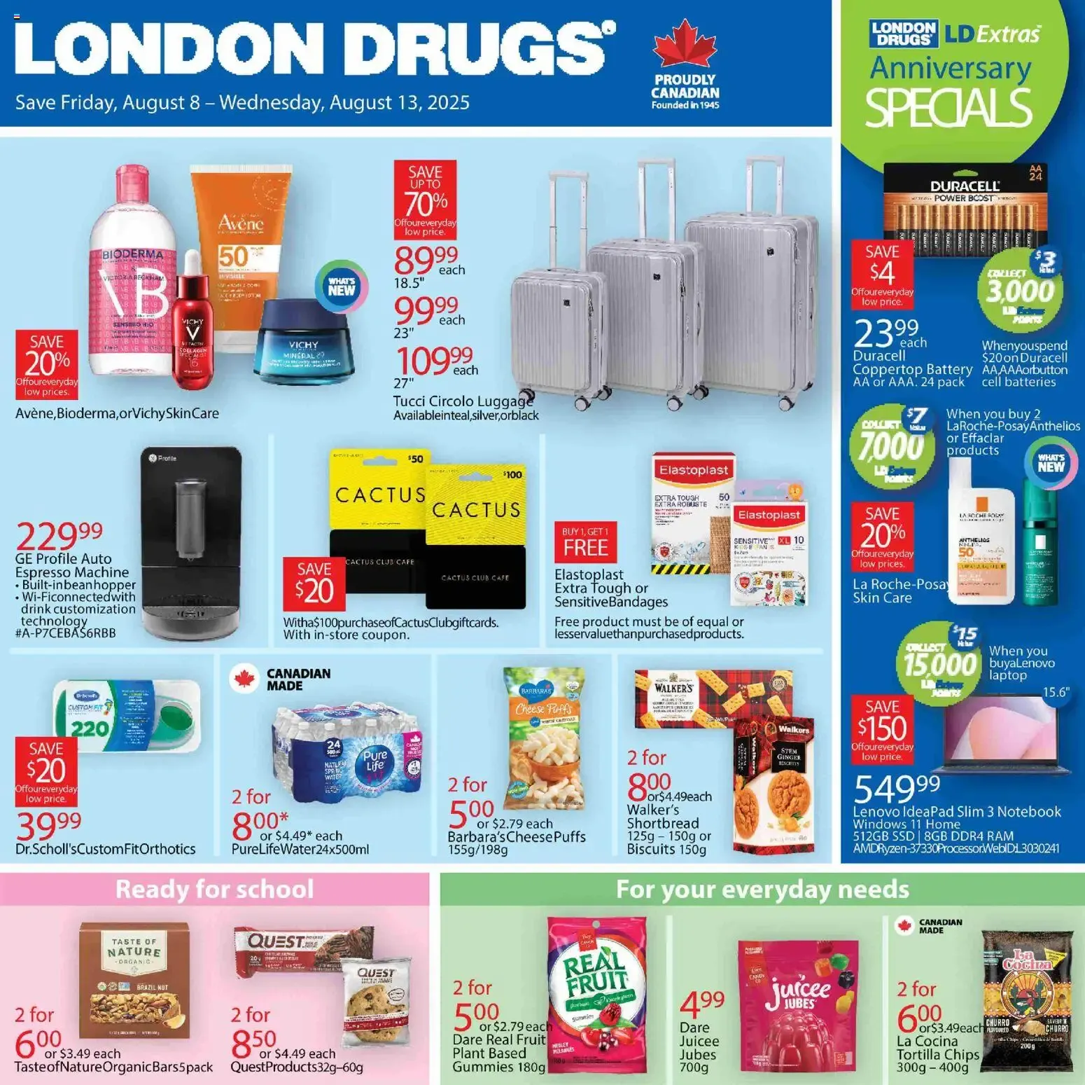 London Drugs Anniversary Specials