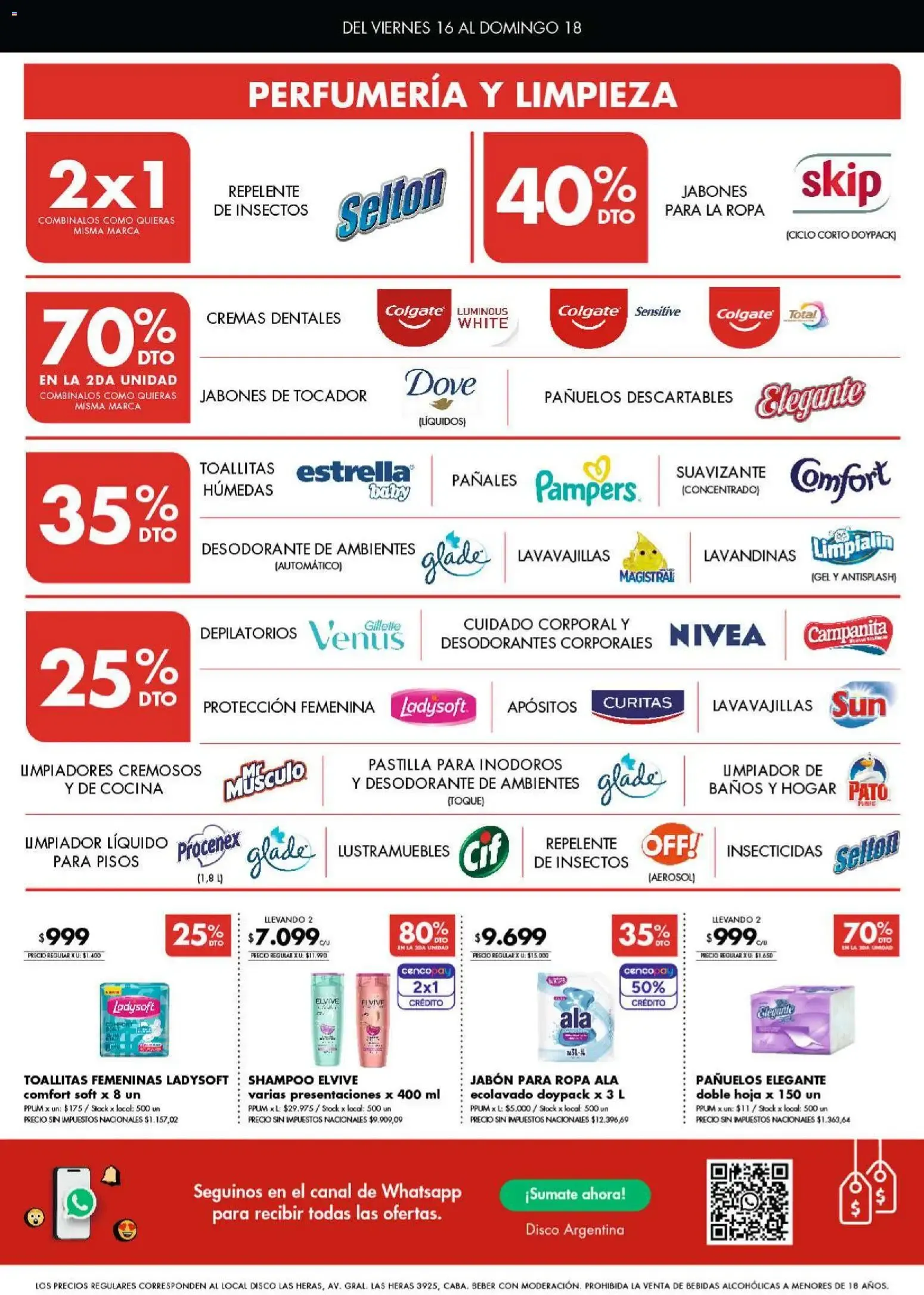 Ofertas de Disco - Ofertas | Córdoba del 16/10/2026 - 18/10/2026 16 de octubre al 18 de octubre 2026 - Página 6 del catálogo