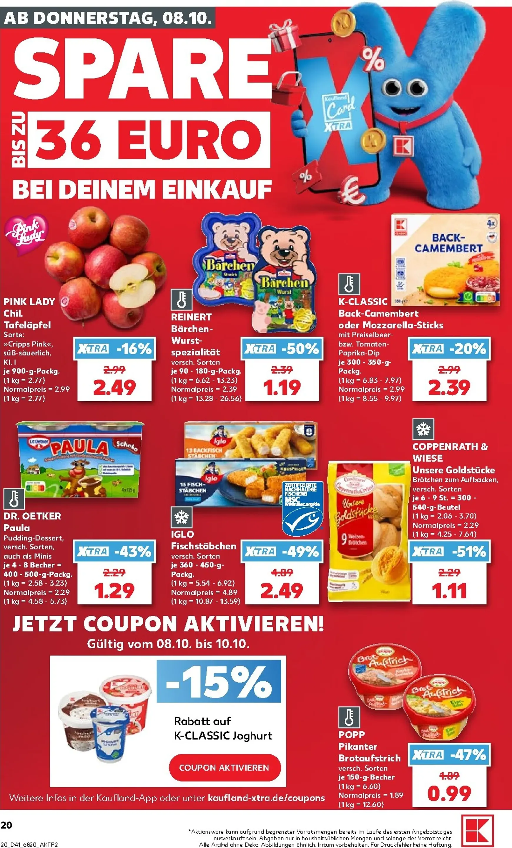 Neuer Kaufland Prospekt – von Donnerstag 08.10.2026 bis Mittwoch 14.10.2026 von 8. Oktober bis 14. Oktober 2026 - Prospekt seite 21