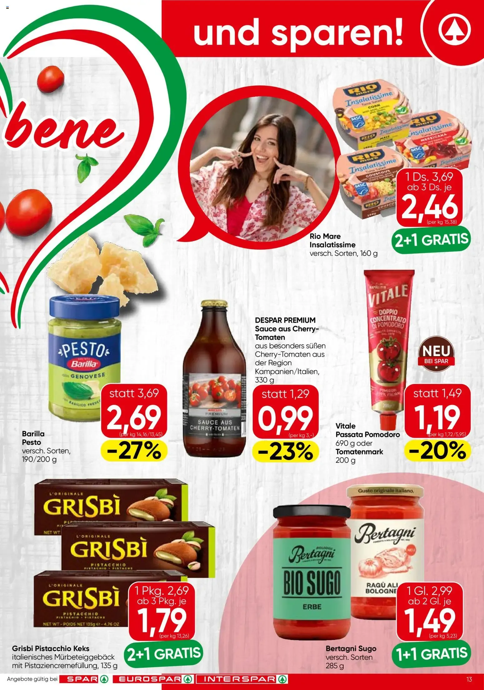 Spar Flugblatt - Wien (01.07.2026) - Angebote und Prospekt von 1. Juli bis 15. Juli 2026 - Flugblätt seite 13