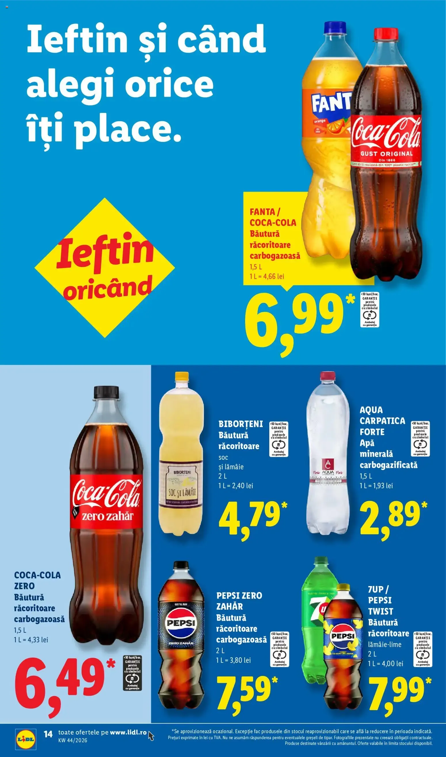 Catalog Catalog LIDL 26.10.2026 - Oferta și Revista online de la 26 octombrie până la 1 noiembrie 2026 - Revista Pagina 14