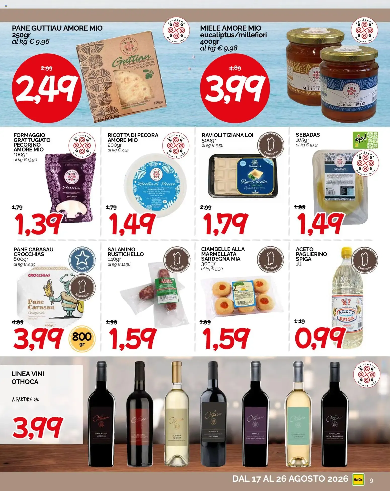 HarDis volantino dal 17/08/2026 - online Offerte da 17 agosto a 26 agosto di 2026 - Pagina del volantino 9