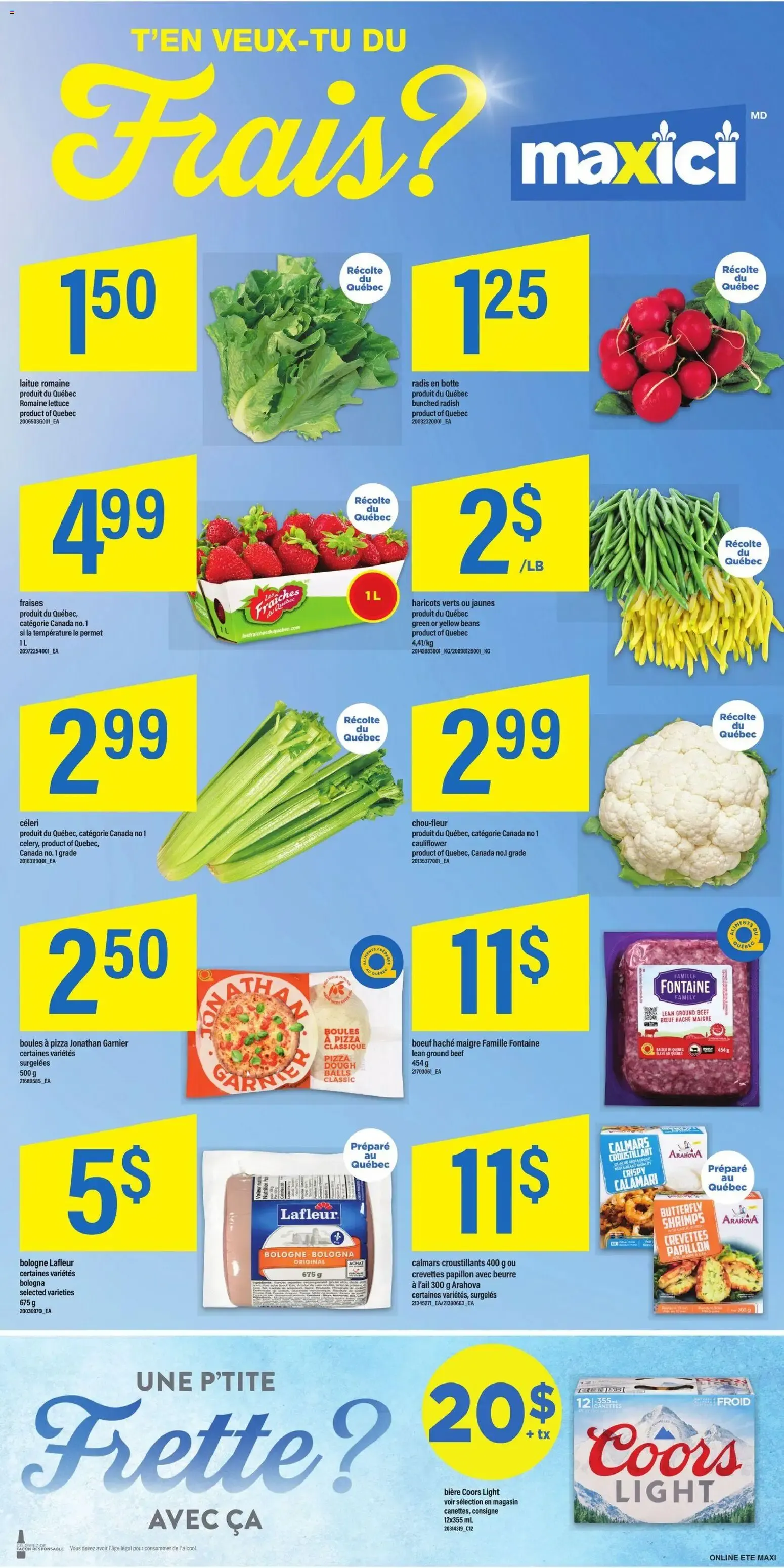 Maxi weekly flyer / circulaire from Jul 30, 2026 > weekly specials & deals from July 30 to August 5 2026 - flyer page 11