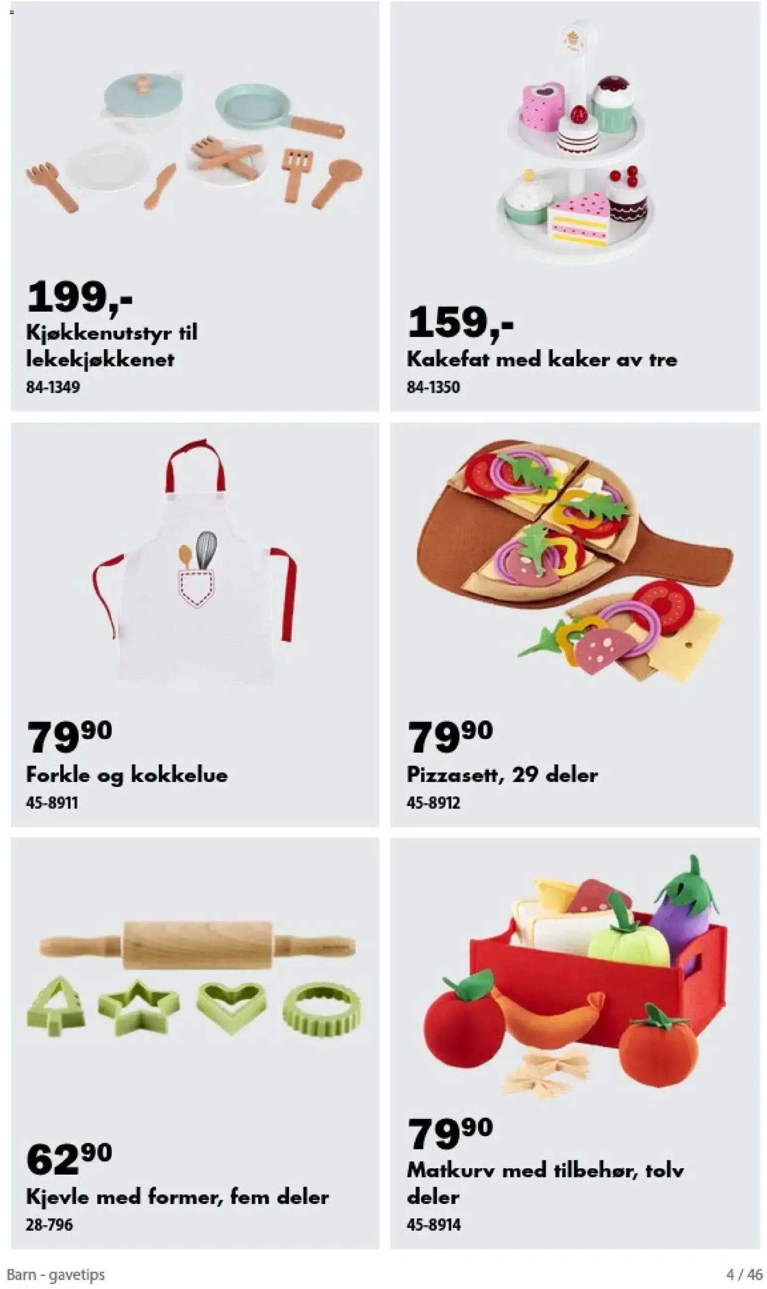 Biltema kundeavis barn gavetips (25/10/2026 - 24/12/2026) - Kundeavis og tilbud fra 25. oktober til 24. desember 2026 - kundeavisside 4