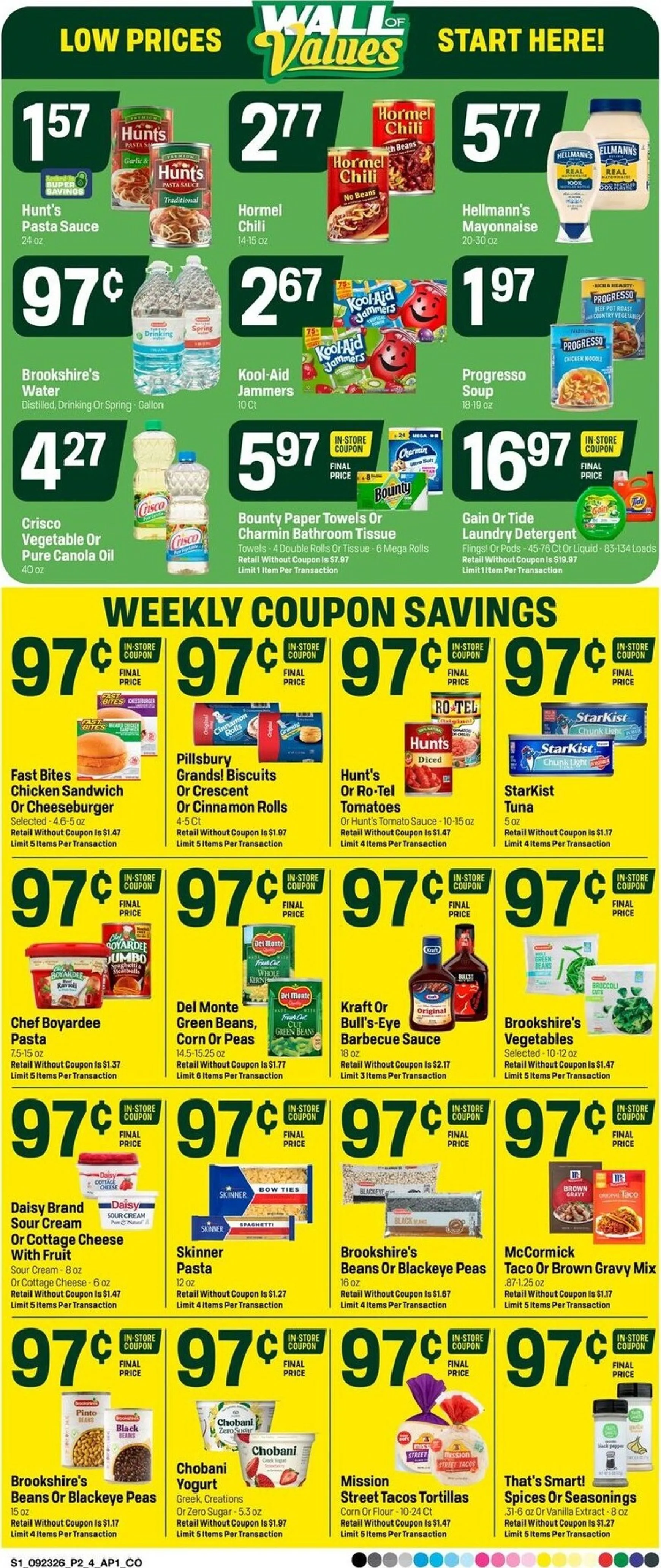 Weekly ad Future Super 1 Foods flyer valid from Wednesday 09/23/2026 to Tuesday 09/29/2026 from September 23 to September 29 2026 - Page 2