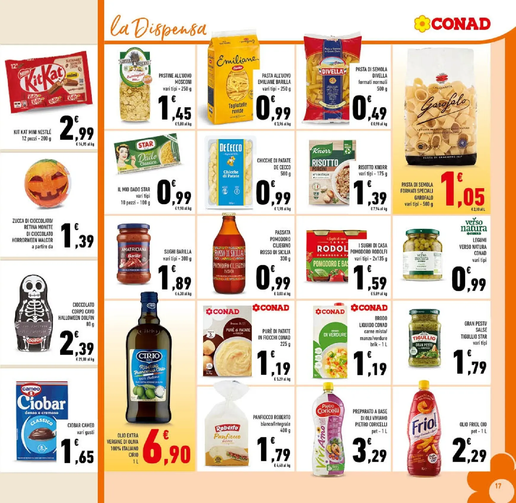 Conad Taglio Netto da 21 ottobre a 1 novembre di 2026 - Pagina del volantino 17