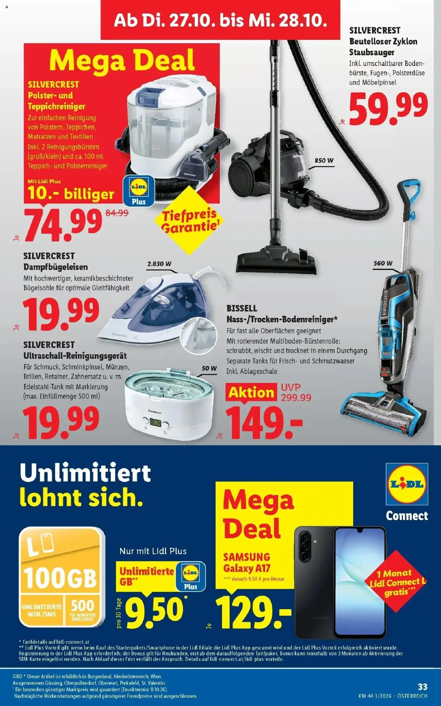 Lidl Flugblatt - Wien ab 18.10.2026 - Angebote ab donnerstag von 22. Oktober bis 24. Oktober 2026 - Flugblätt seite  40