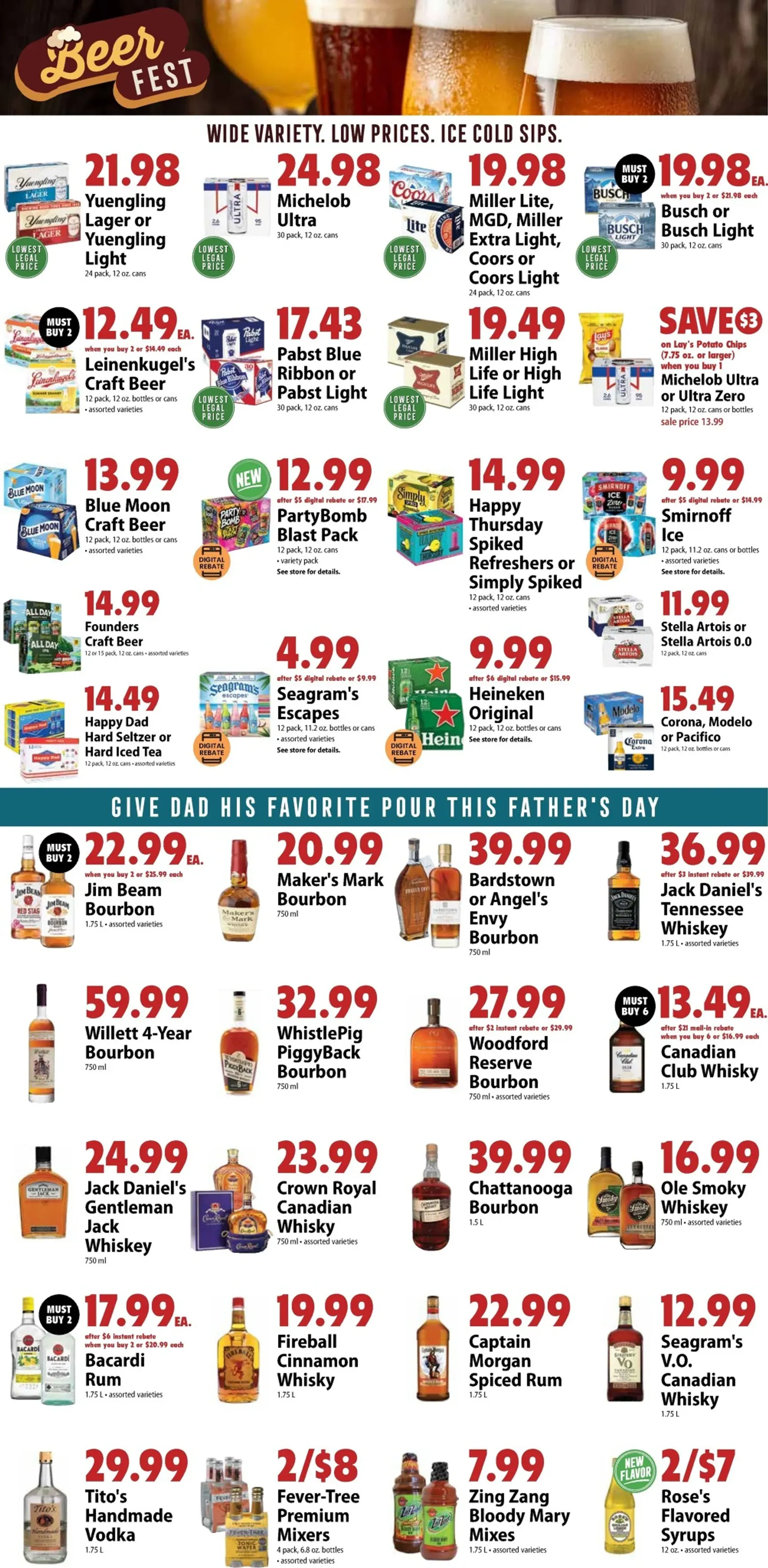 Weekly ad Current Fest Foods leaflet valid from Wednesday 06/17/2026 to Tuesday 06/23/2026 from June 17 to June 23 2026 - Page 6