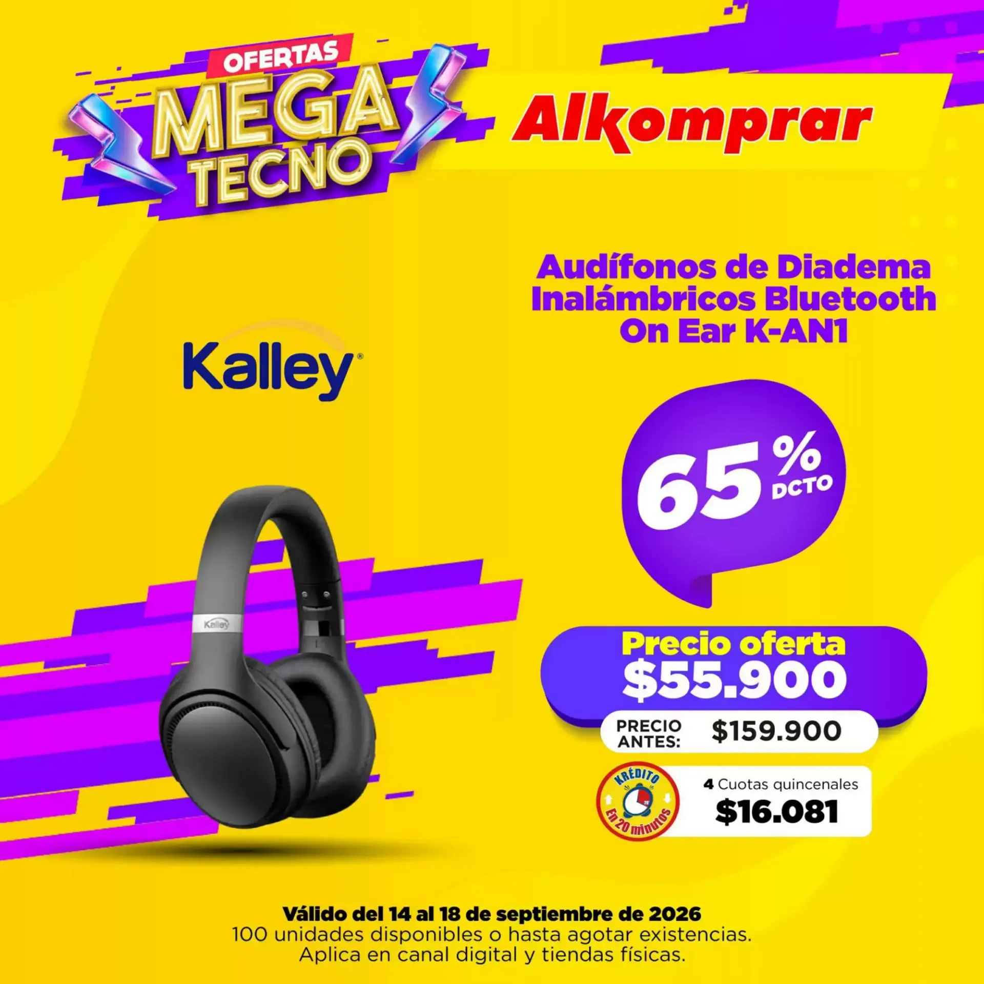Catalogo de Ofertas Mega Tecno Alkomprar 14 de septiembre al 18 de septiembre 2026 - Pag 4