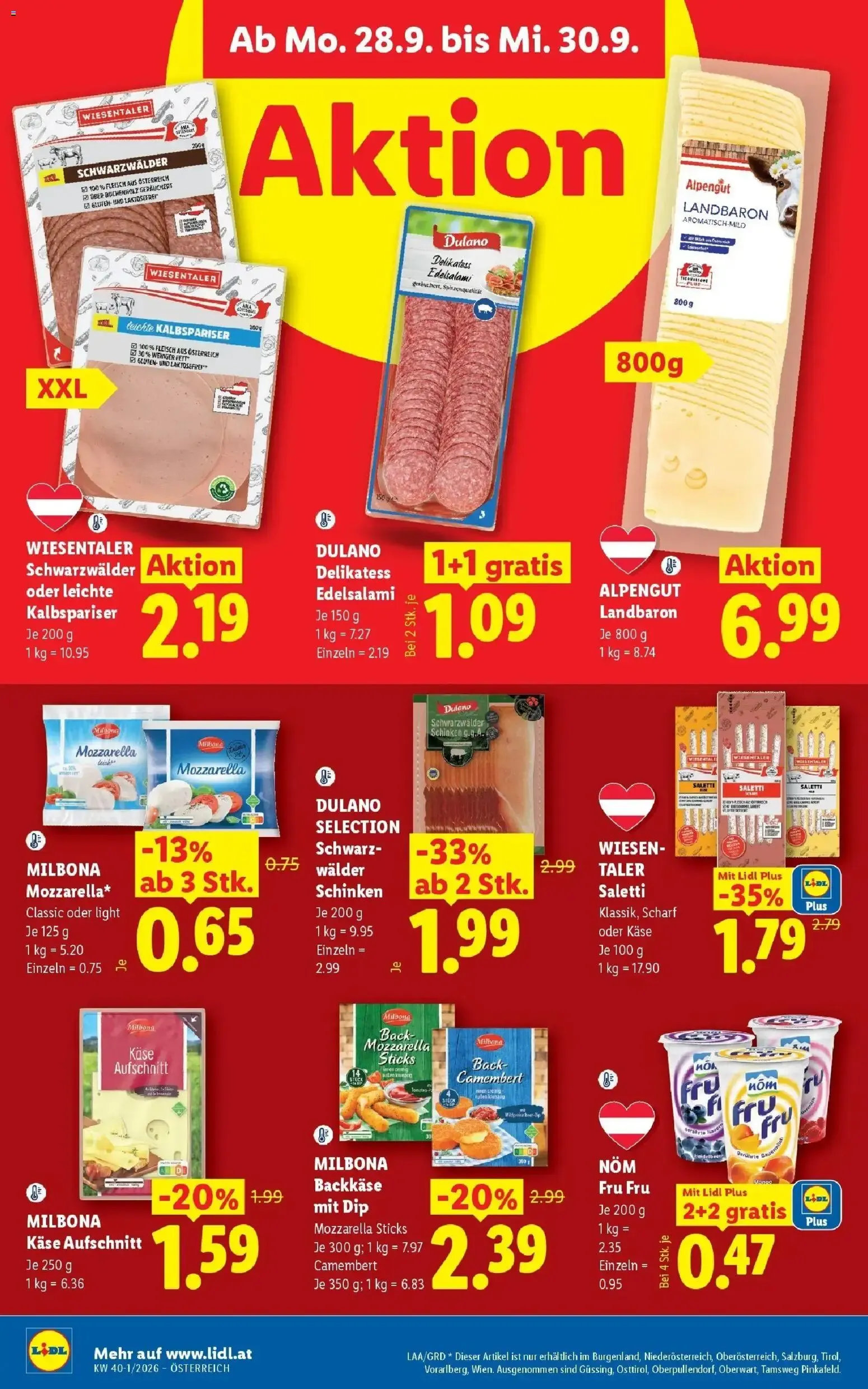 Lidl Flugblatt - Wien ab 24.09.2026 - Angebote ab donnerstag von 24. September bis 26. September 2026 - Flugblätt seite 47