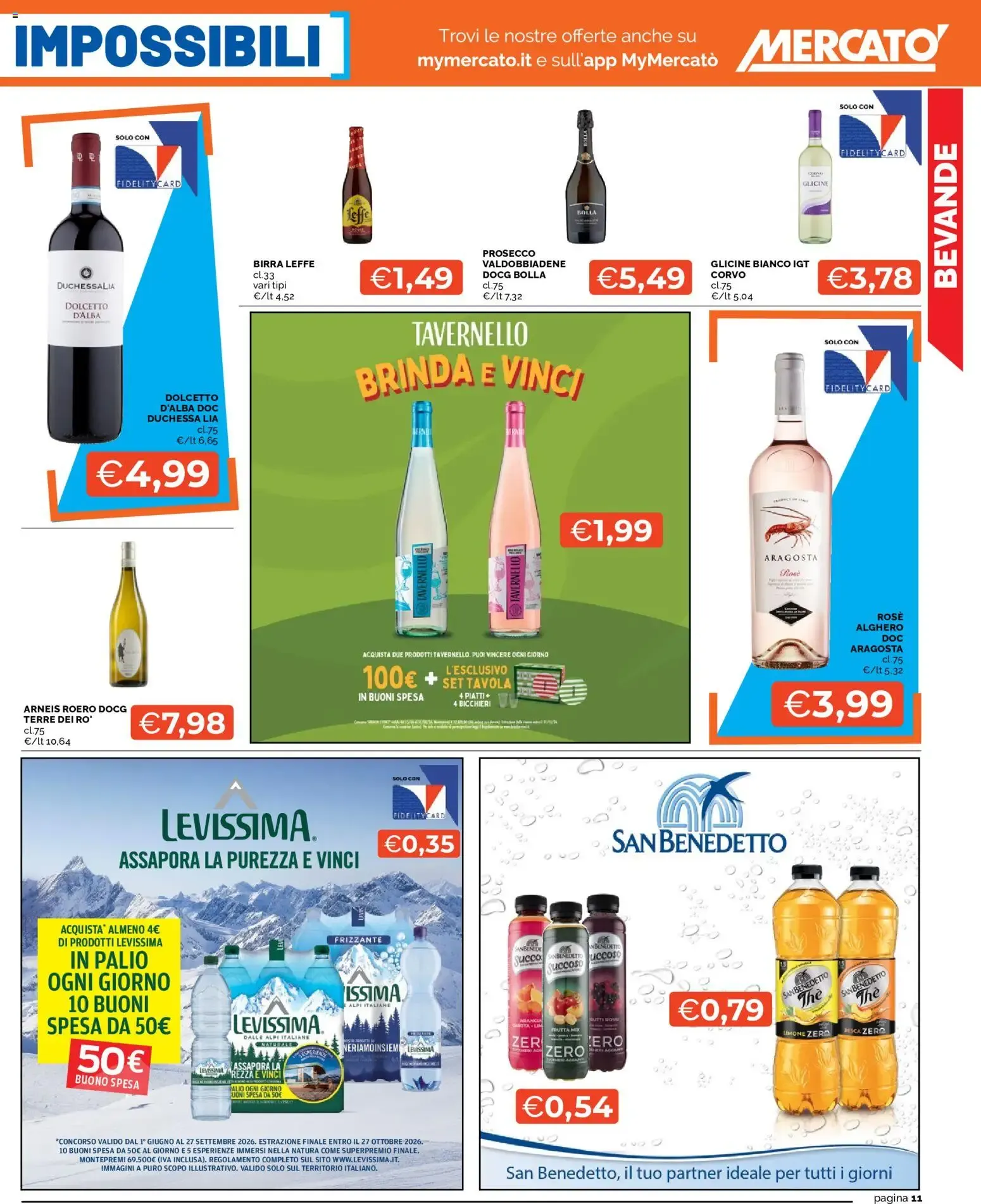 Mercatò volantino dal 24/08/2026 - online Offerte da 24 agosto a 2 settembre di 2026 - Pagina del volantino 11
