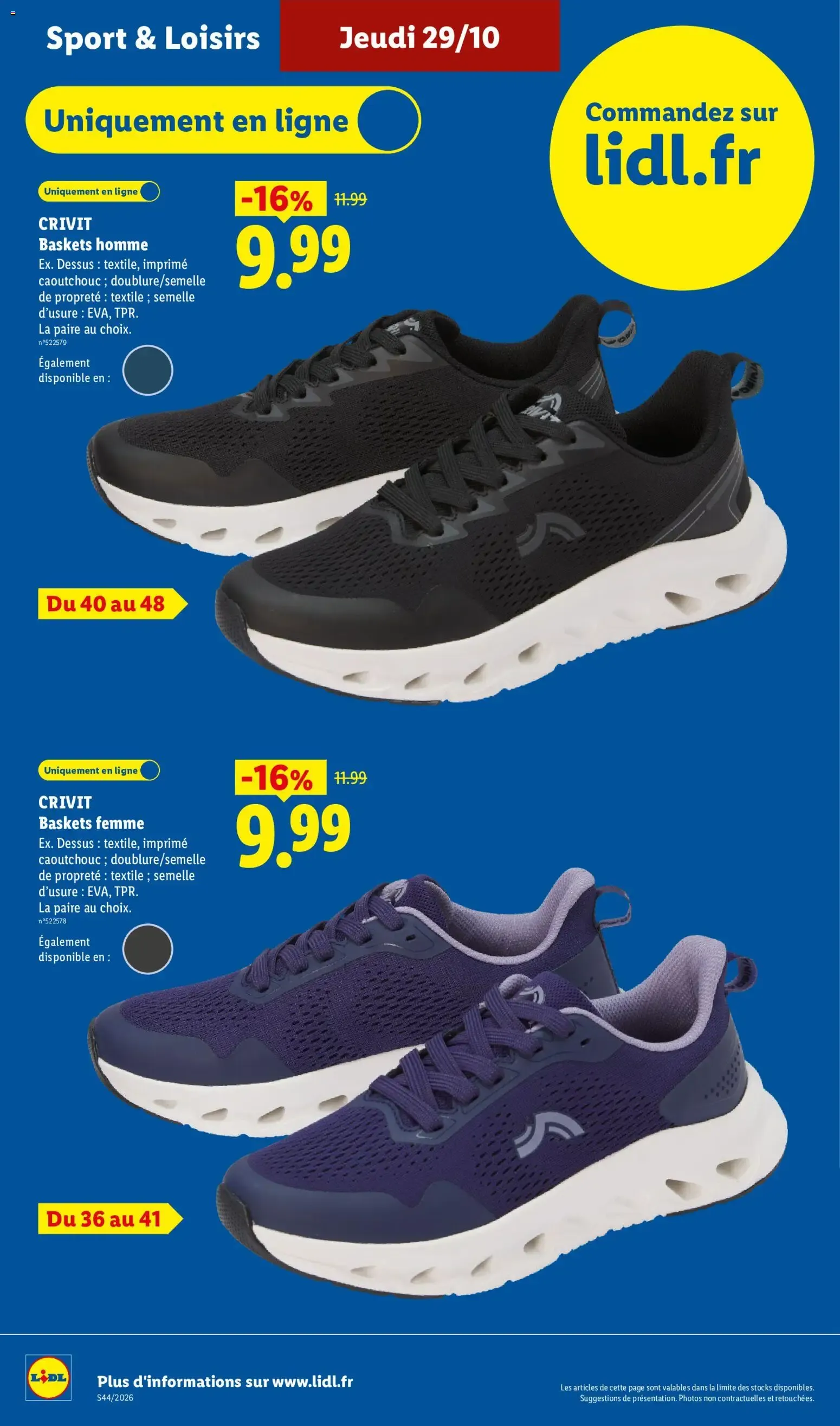 LIDL: Faites briller les fêtes à prix minis ! du 29 octobre au 4 novembre 2026 - Catalogue page 37