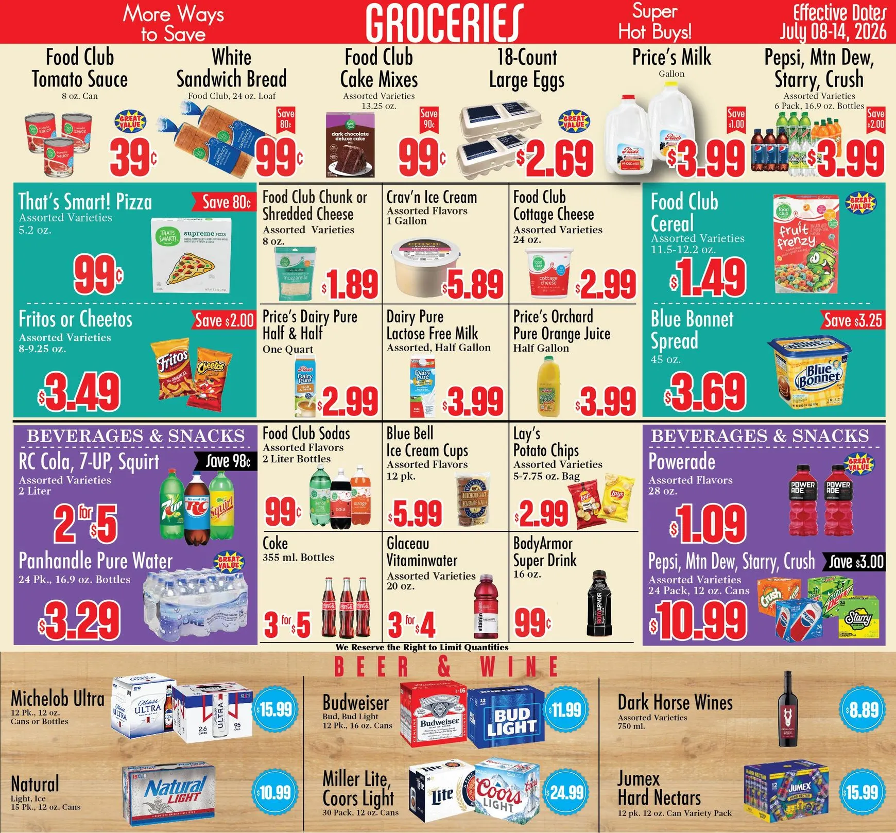 Weekly ad Current Food City leaflet valid from Wednesday 07/08/2026 to Tuesday 07/14/2026 from July 8 to July 14 2026 - Page 3