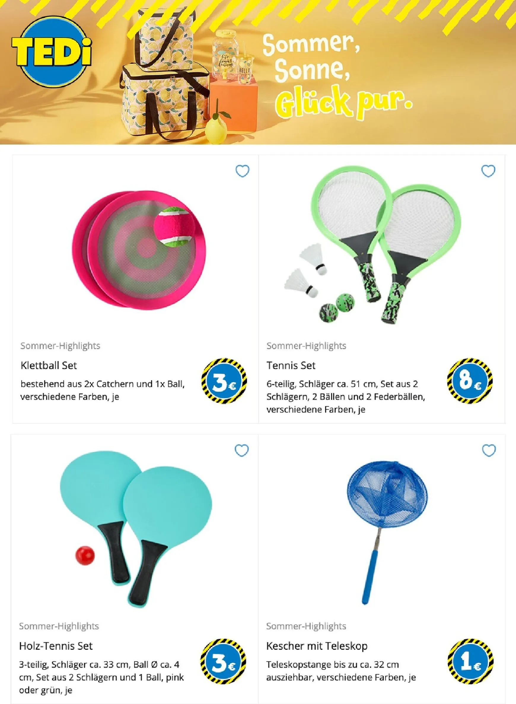 TEDi Sommer, Sonne, Glück pur. von 1. Juni bis 30. Juni 2026 - Prospekt seite 9