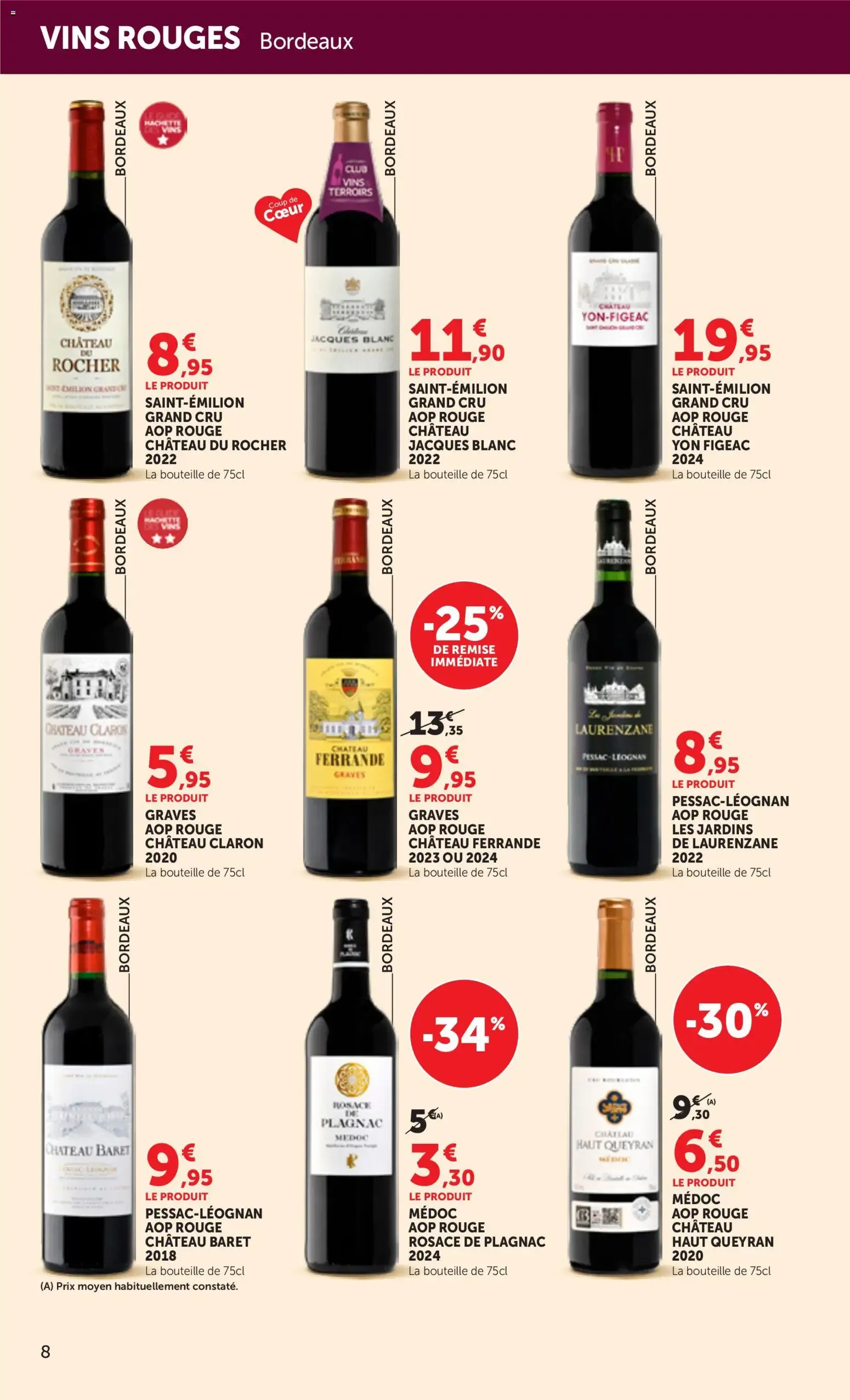 bi1 Foire aux vins Maxi marché à partir du 22/09/2026 - promo en ligne du 22 septembre au 4 octobre 2026 - Catalogue page 8