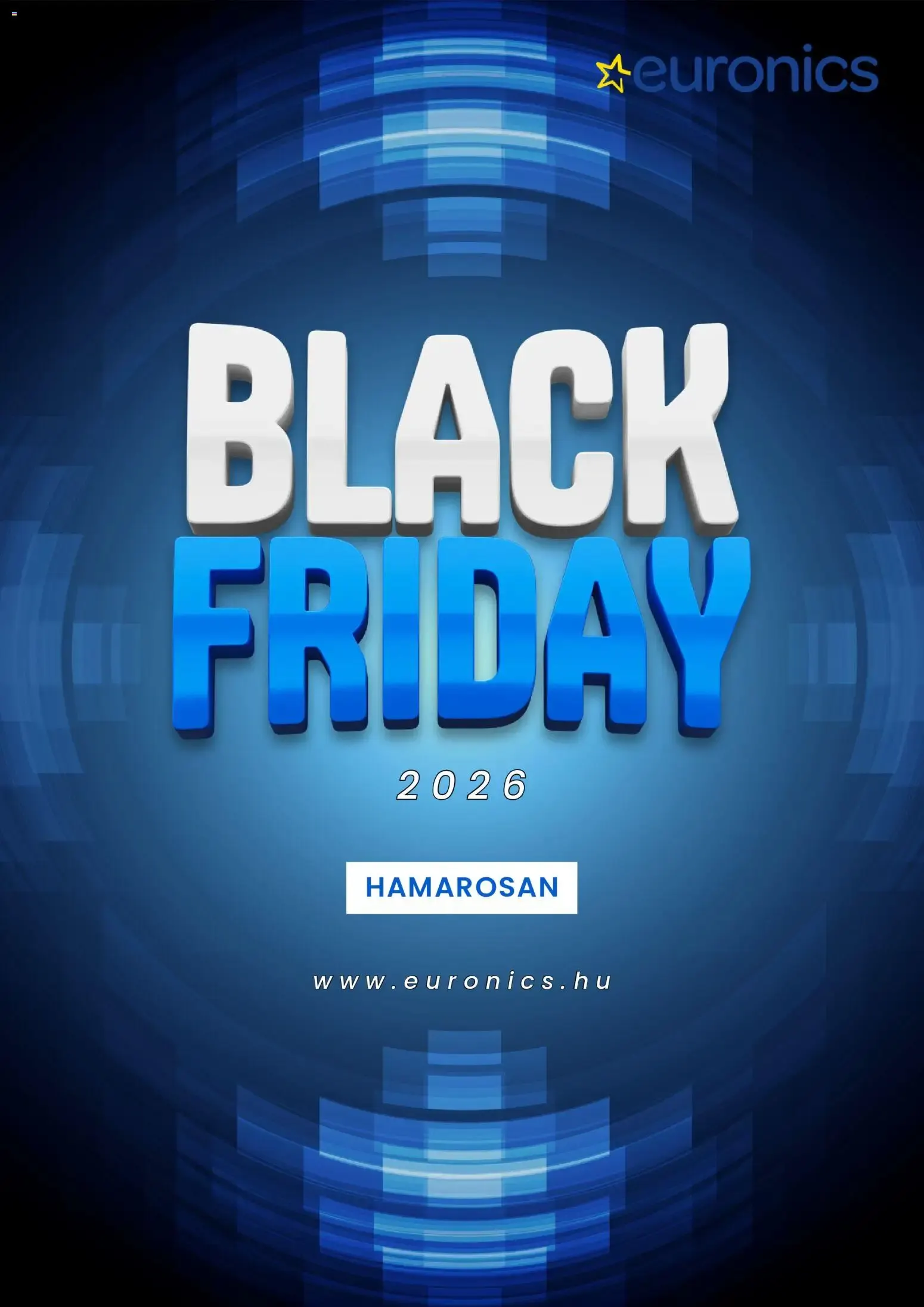 Katalógus Euronics Black Friday 2026 október 20.-tól november 27.-ig 2026. - Oldal 1