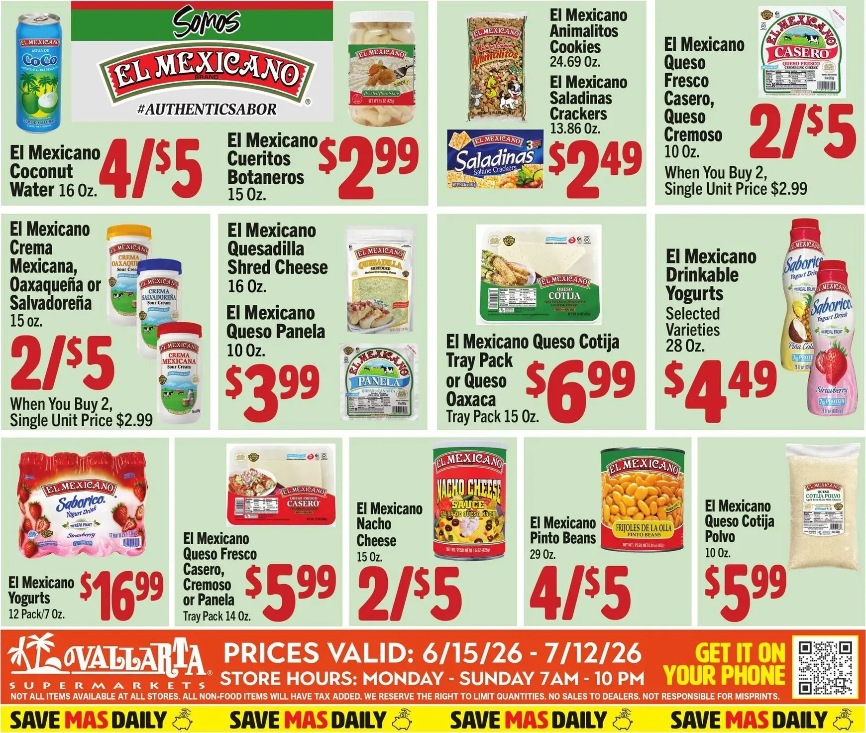 Weekly ad Vallarta Supermarkets - SAVE MAS DAILY from June 15 to July 12 2026 - Page 8