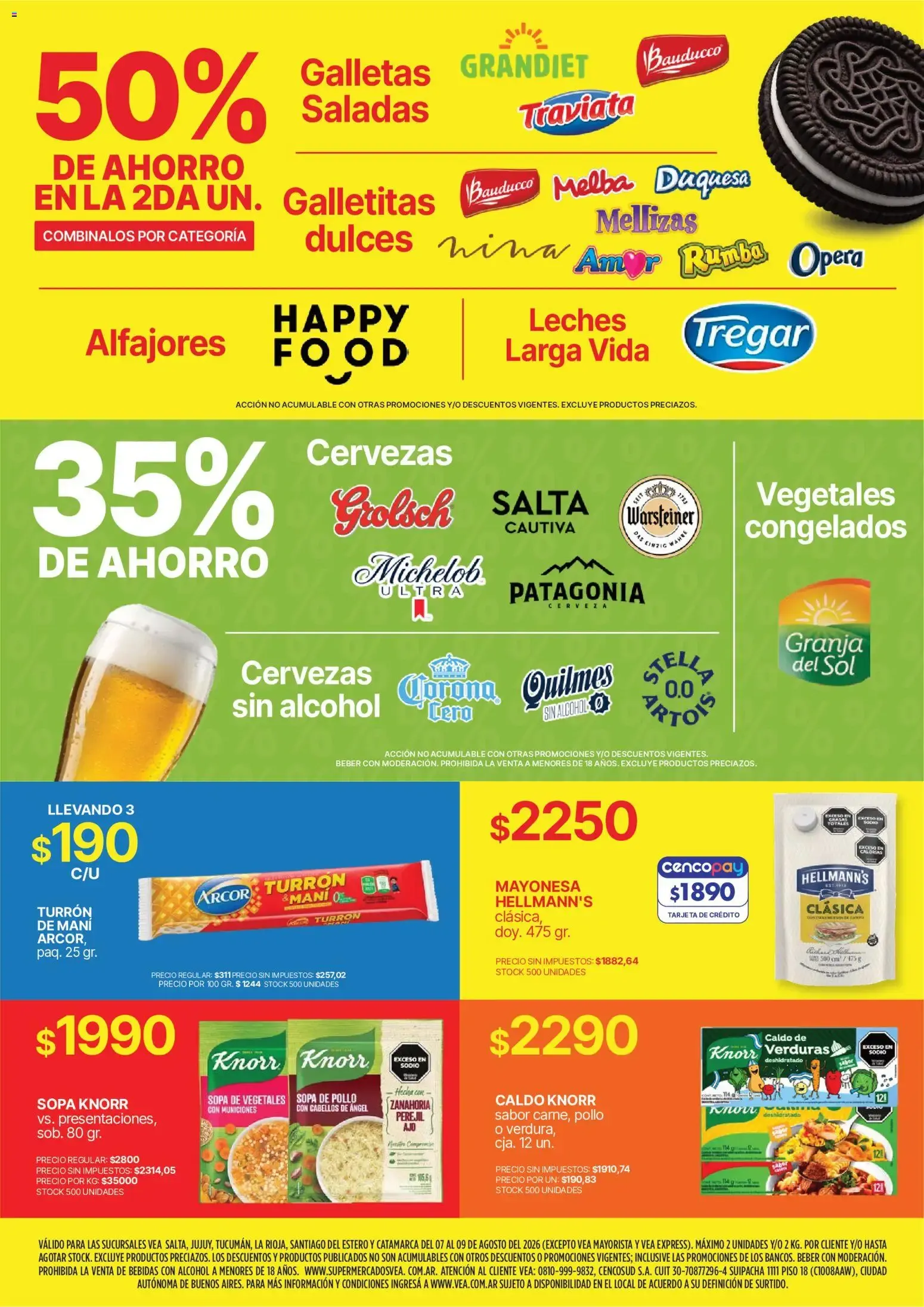 Ofertas de Vea - Fin de semana de ahorro del 07/08/2026 - 09/08/2026 7 de agosto al 9 de agosto 2026 - Página 4 del catálogo