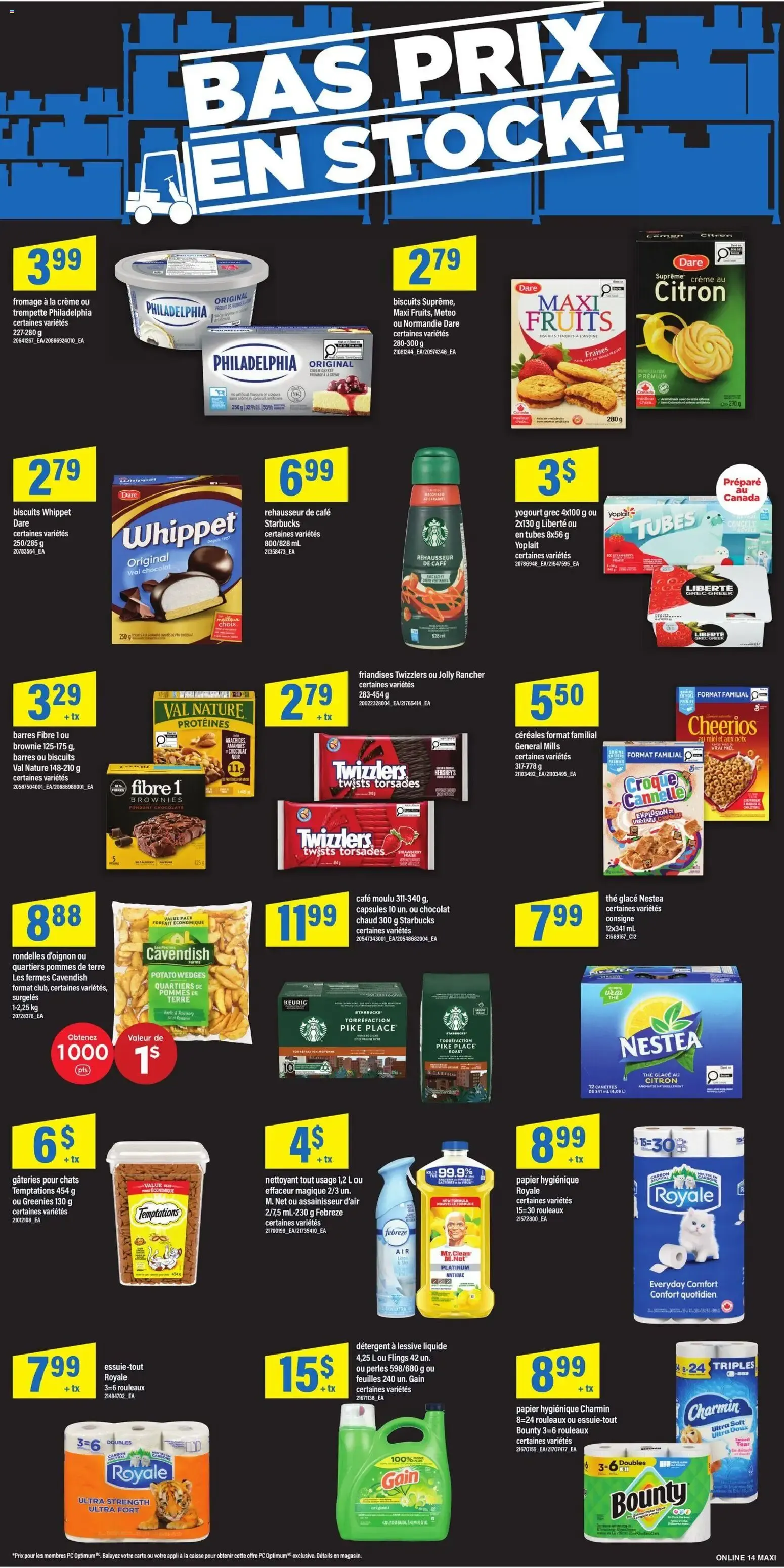 Maxi weekly flyer / circulaire from Oct 29, 2026 > weekly specials & deals from October 29 to November 4 2026 - flyer page 14