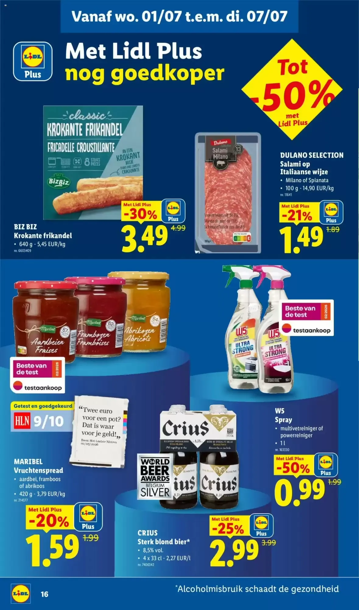 Lidl: World's best Steak y grandes ofertas van 29 juni tot 4 juli 2026 - folder pagina 16