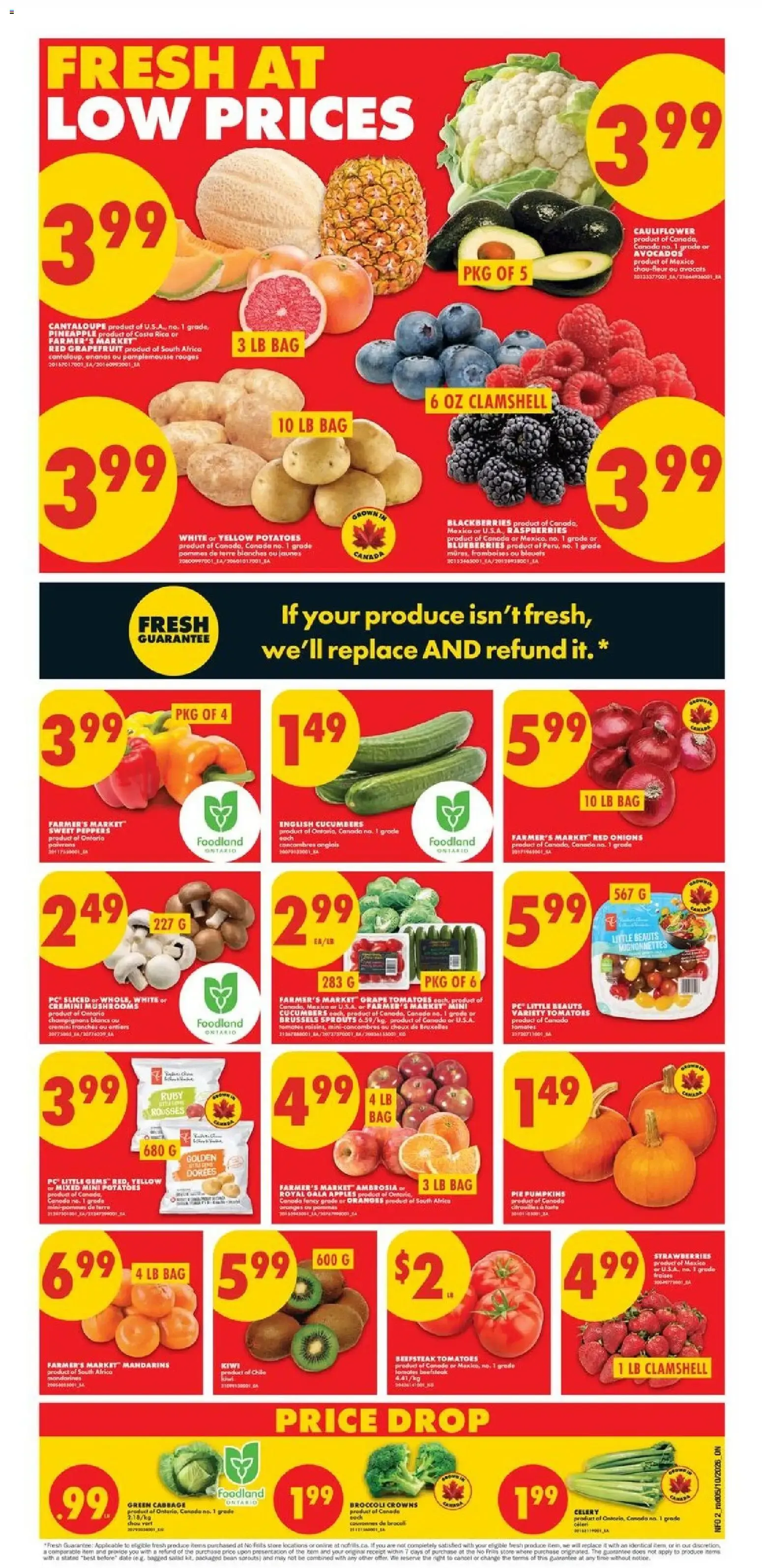 No Frills weekly flyer - ON from Oct 8, 2026 > weekly specials & deals from October 8 to October 14 2026 - flyer page 2