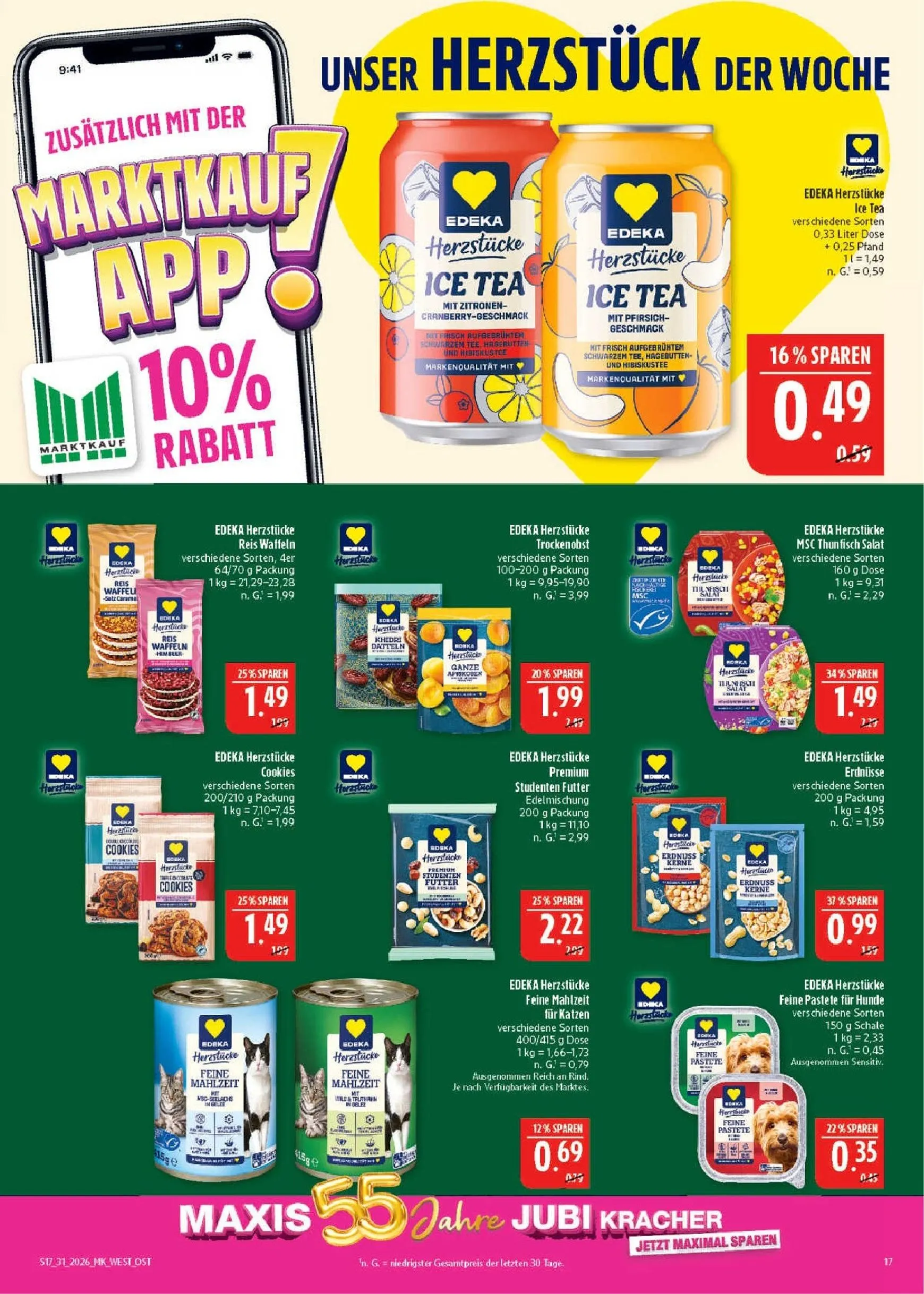 Marktkauf Prospekt nächste Woche – von Montag 27.07.2026 bis Samstag 01.08.2026 von 27. Juli bis 1. August 2026 - Prospekt seite 17