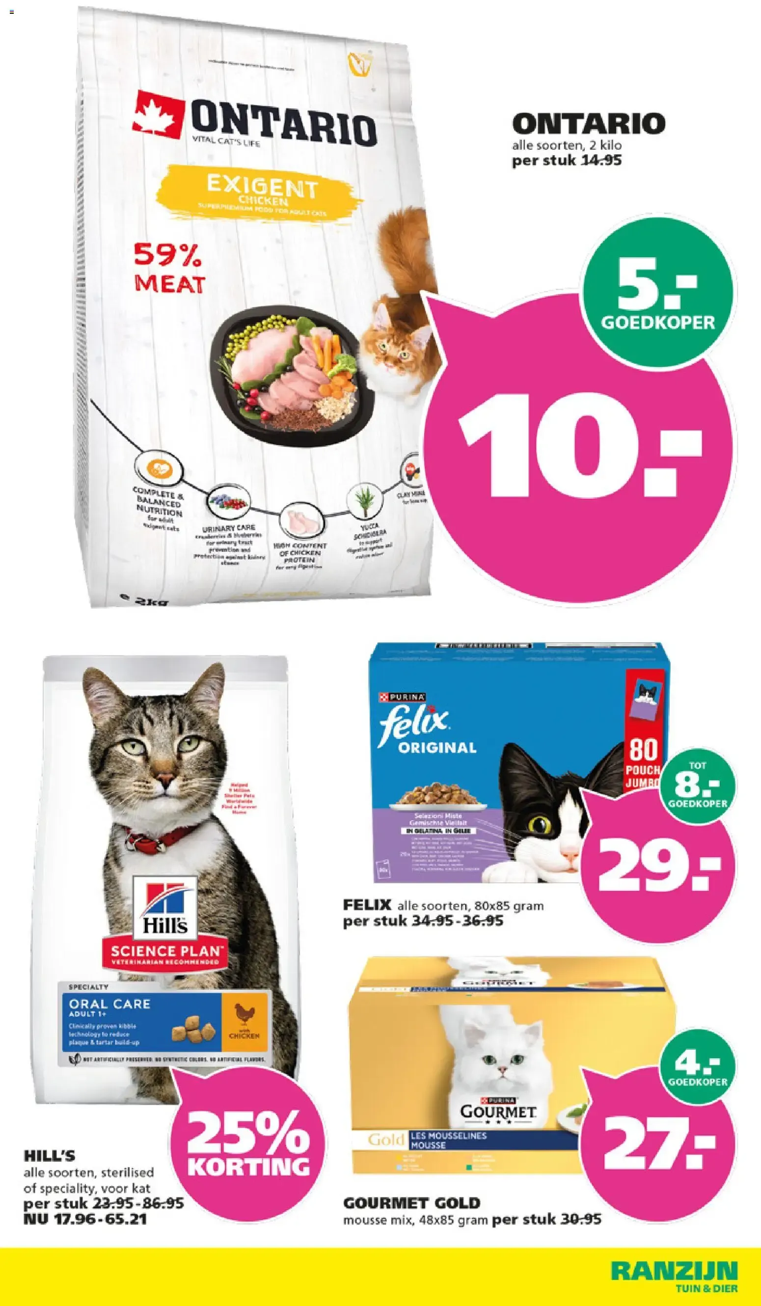 Ranzijn: Violen Voordeel y Comida para Gatos van 5 oktober tot 17 oktober 2026 - Folder pagina 10