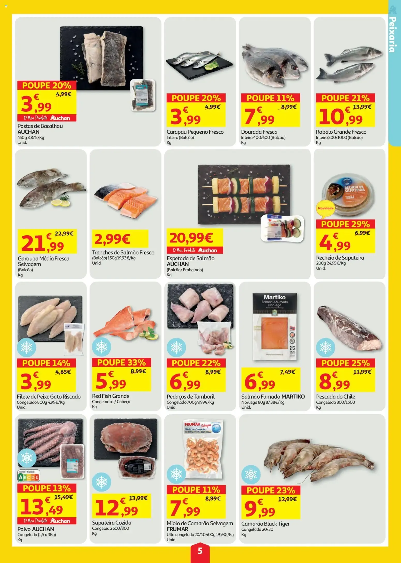 Folheto Auchan folheto » de 23/07/2026 - 29/07/2026 de 23 de julho até 29 de julho 2026 - Pagina 5