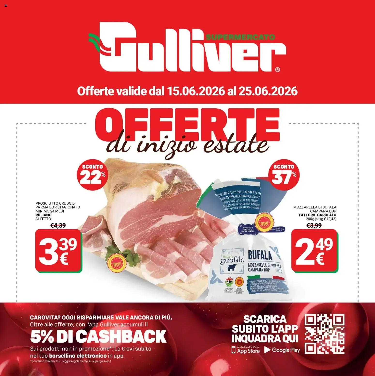 Gulliver Offerte di inizio estate da 15 giugno a 25 giugno di 2026 - Pagina del volantino 1