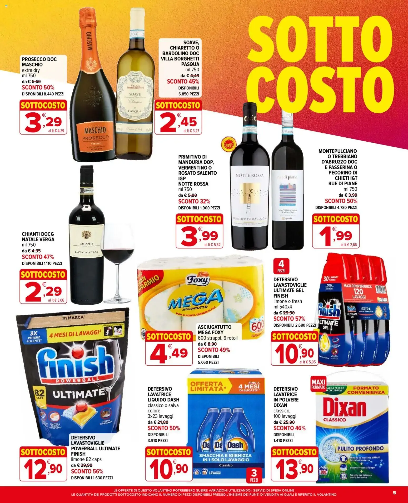 Iperal Supermercati Sotto Costo da 3 settembre a 15 settembre di 2026 - Pagina del volantino 5