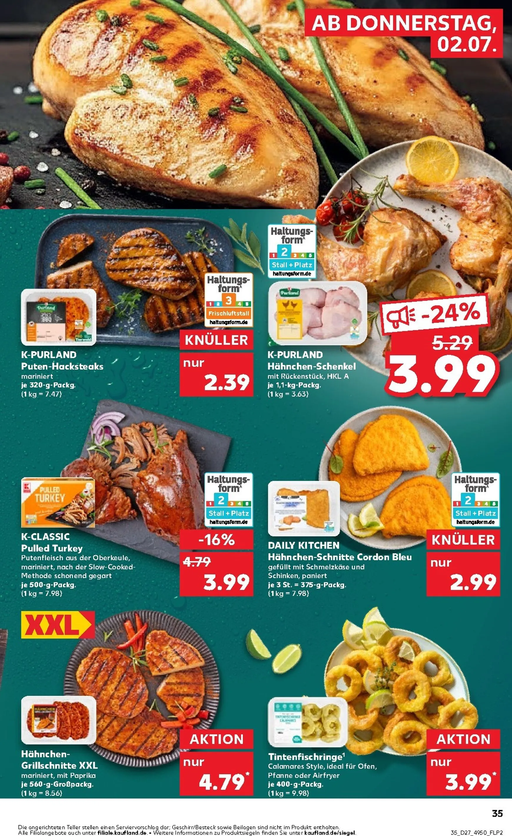 Kaufland Prospekt nächste Woche – von Donnerstag 02.07.2026 bis Mittwoch 08.07.2026 von 2. Juli bis 8. Juli 2026 - Prospekt seite 36
