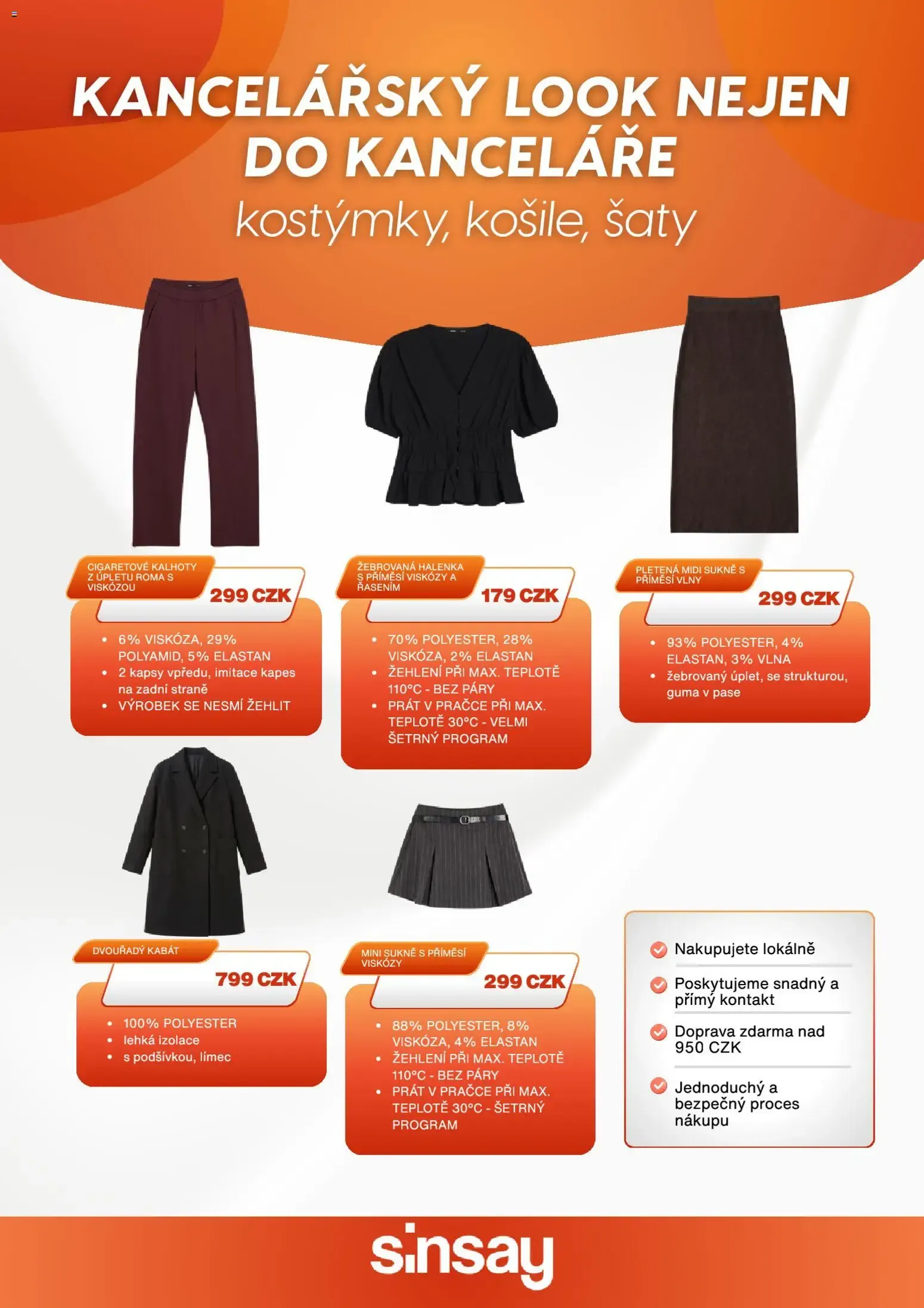 Sinsay - Novedades: Moda para toda la familia - 3. září 5. října 2026 - Page 2