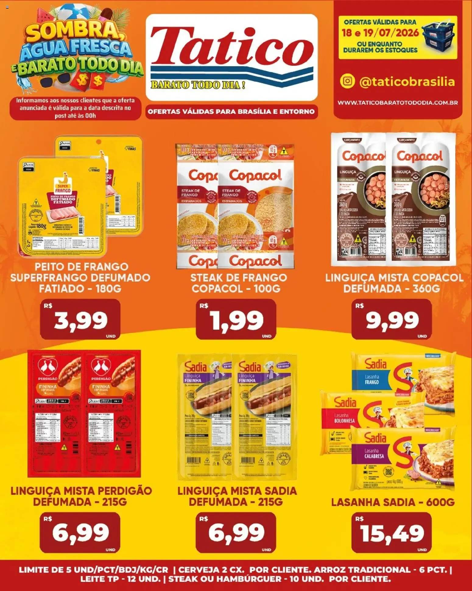 Encarte de Tatico ofertas do Dia de 20/07/2026 | Promoções Online 20 de julho até 20 de julho 2026 - Pagina 44